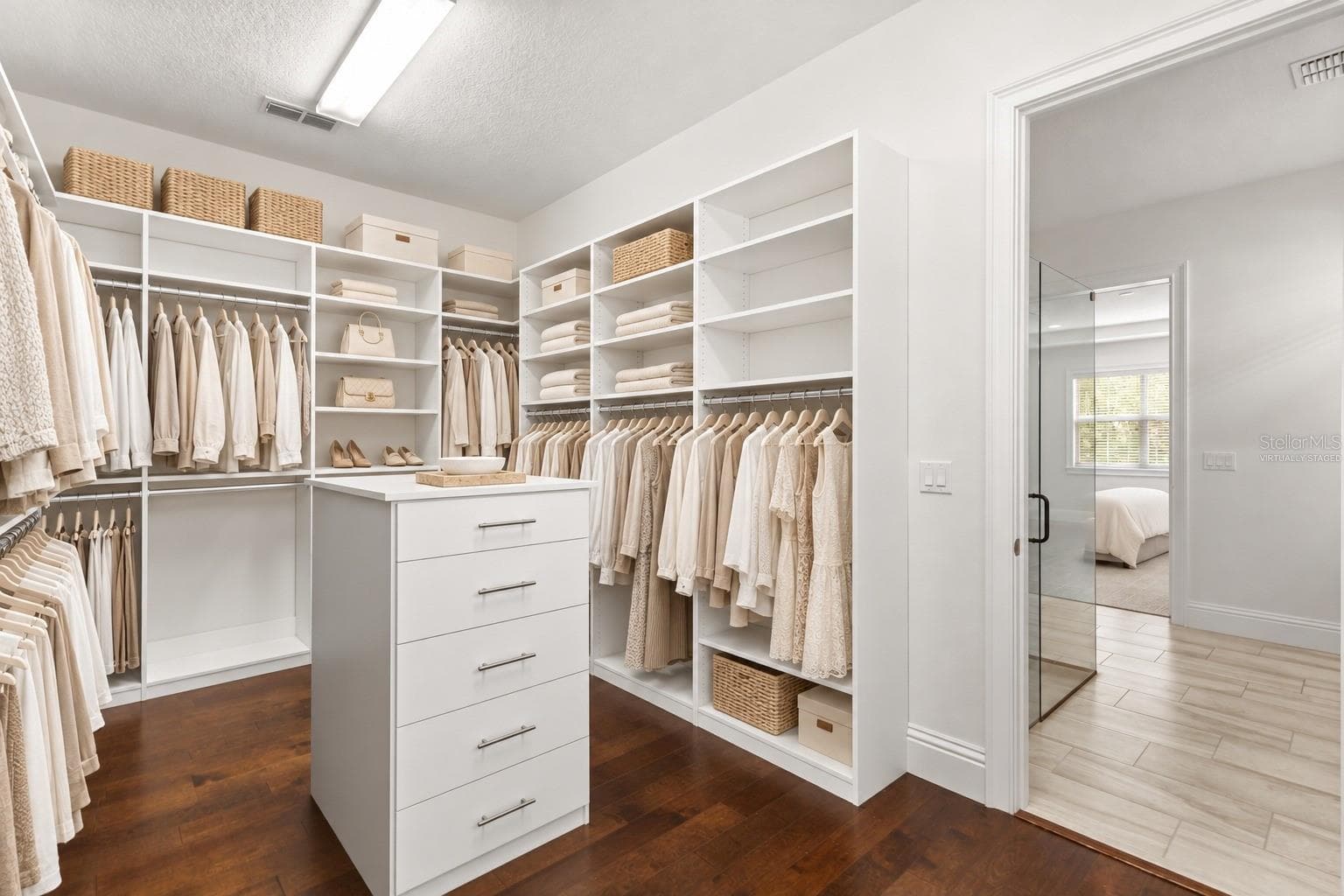 Virtually StagedPrimary Closet - 5508 EMERSON POINTE WAY, ORLANDO