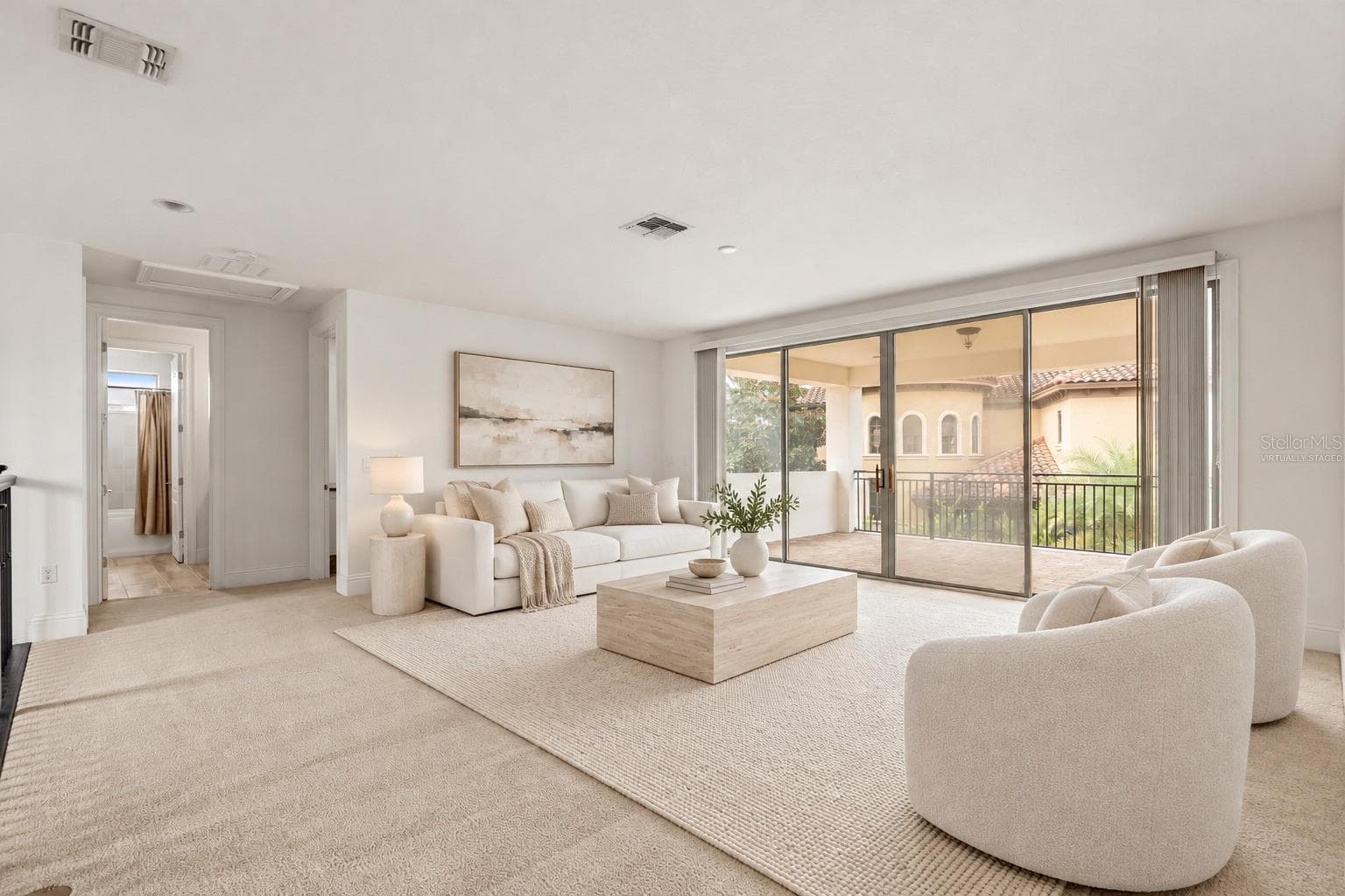 Virtually Staged Second Floor Loft with Terrace - 5508 EMERSON POINTE WAY, ORLANDO