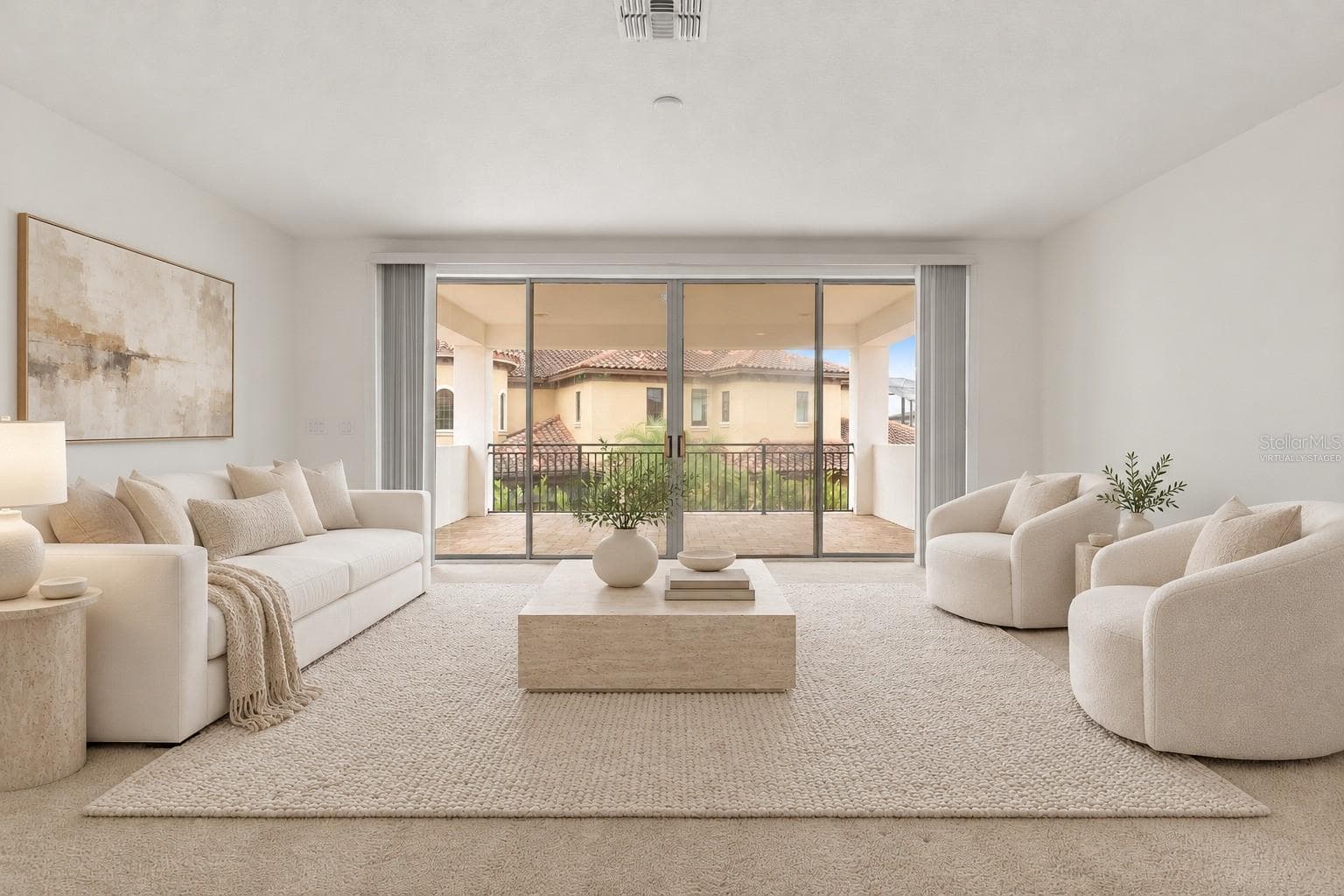 Virtually Staged Second Floor Loft with Terrace - 5508 EMERSON POINTE WAY, ORLANDO