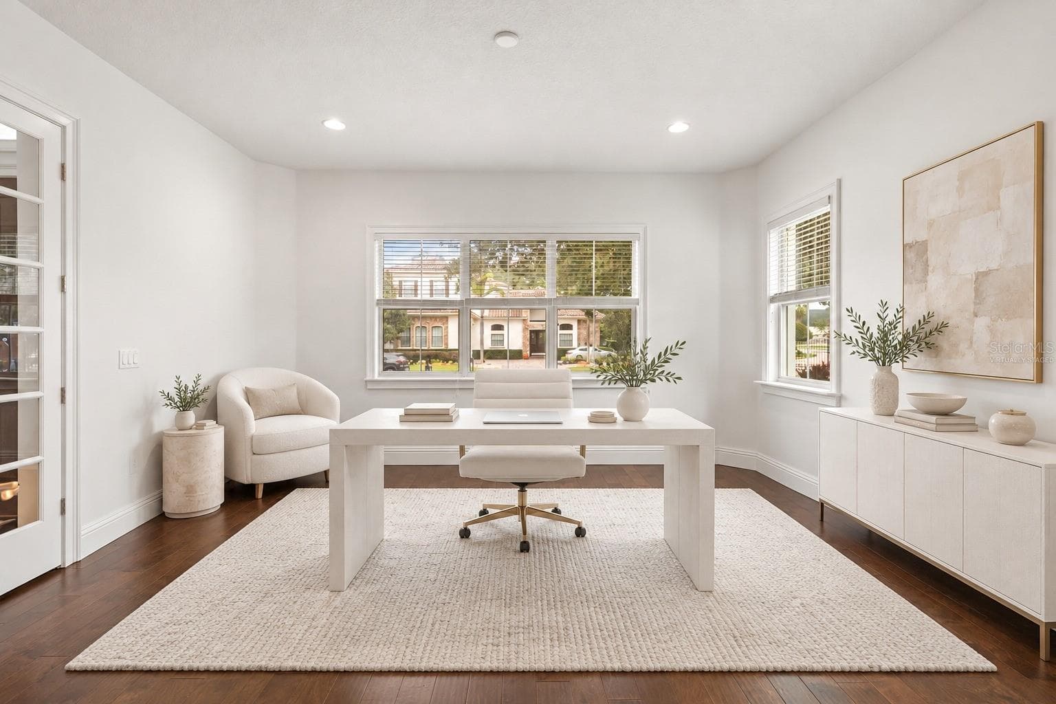 Virtually Staged First Floor Den/Office - 5508 EMERSON POINTE WAY, ORLANDO