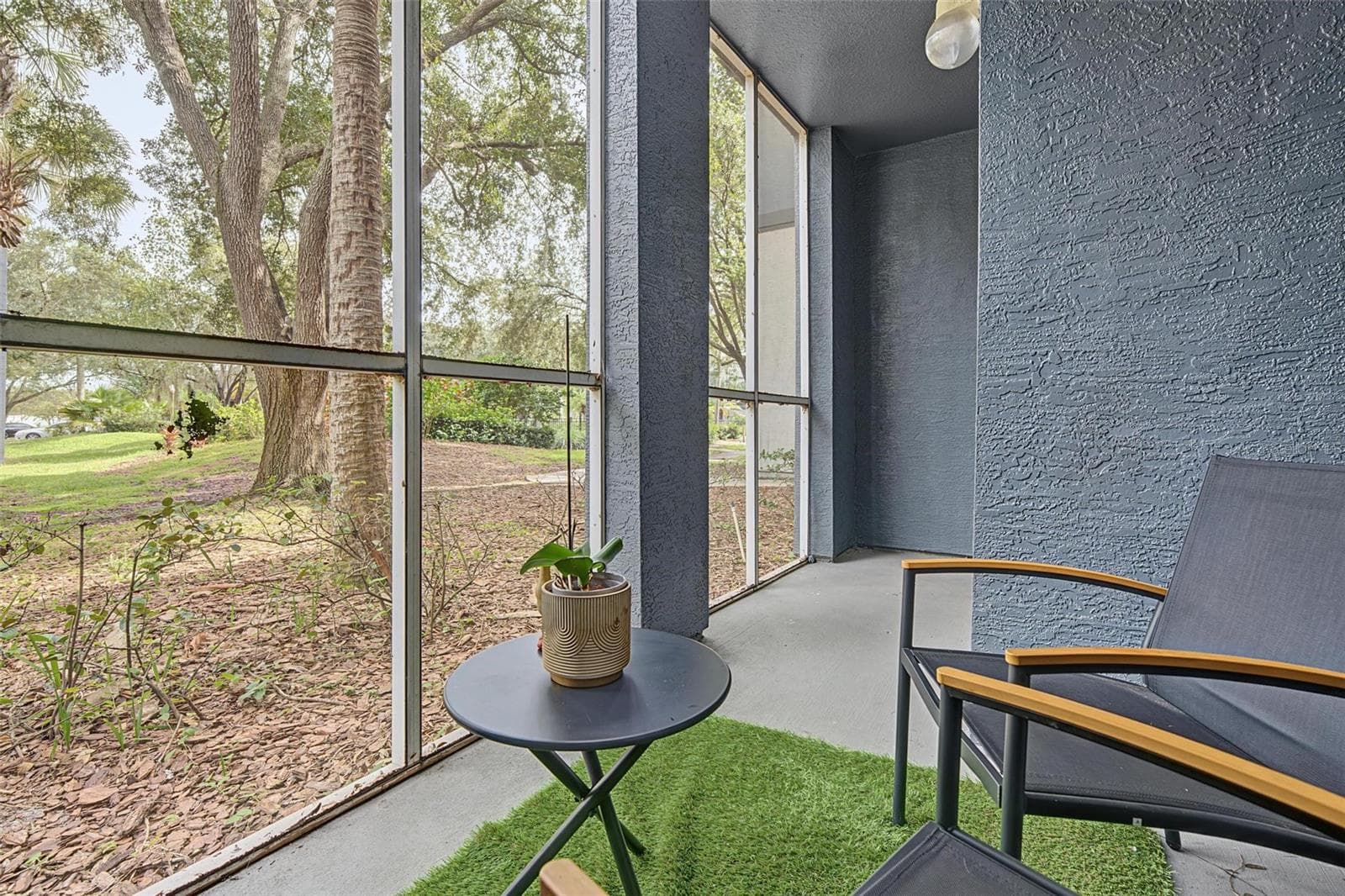 Screened In Back Patio - 13123 Sanctuary Cove Drive - Unit 104 - 13123 SANCTUARY COVE DR #104, TEMPLE TERRACE