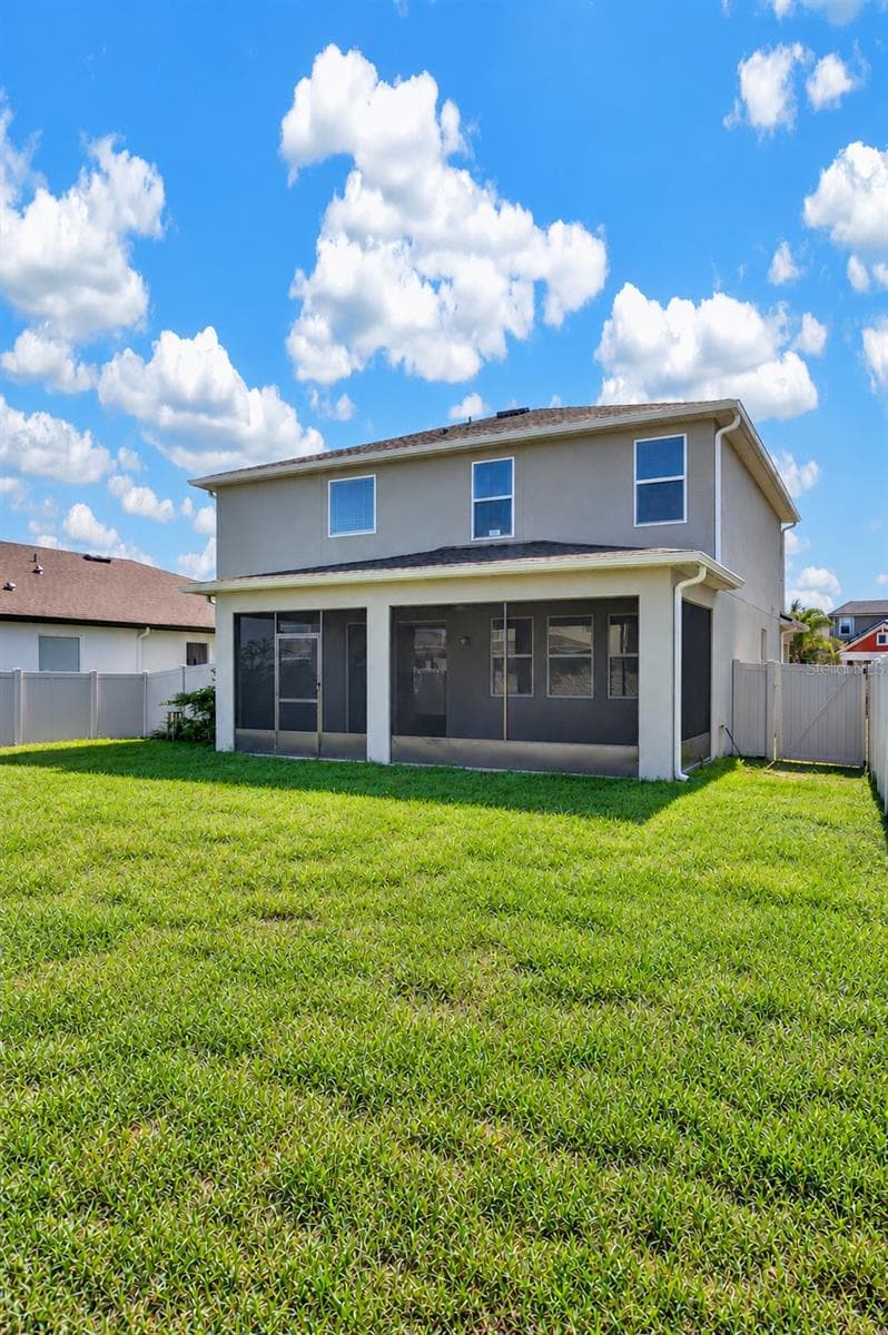 Backyard - 2960 ANGELONIA THORN WAY, CLERMONT