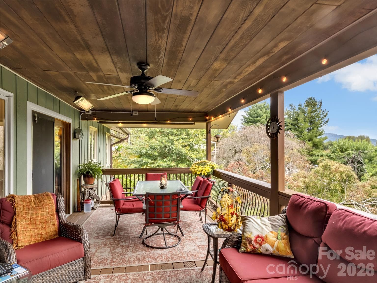 Notice the TV and Heaters - 91 Worsham Drive, Waynesville