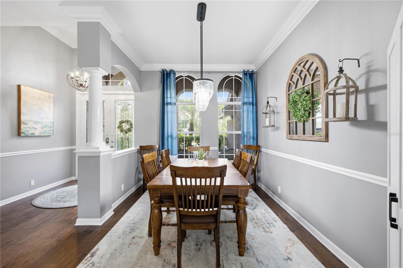 Designated Dining Area at the front of the home. - 3905 SORREL VINE DR, WESLEY CHAPEL