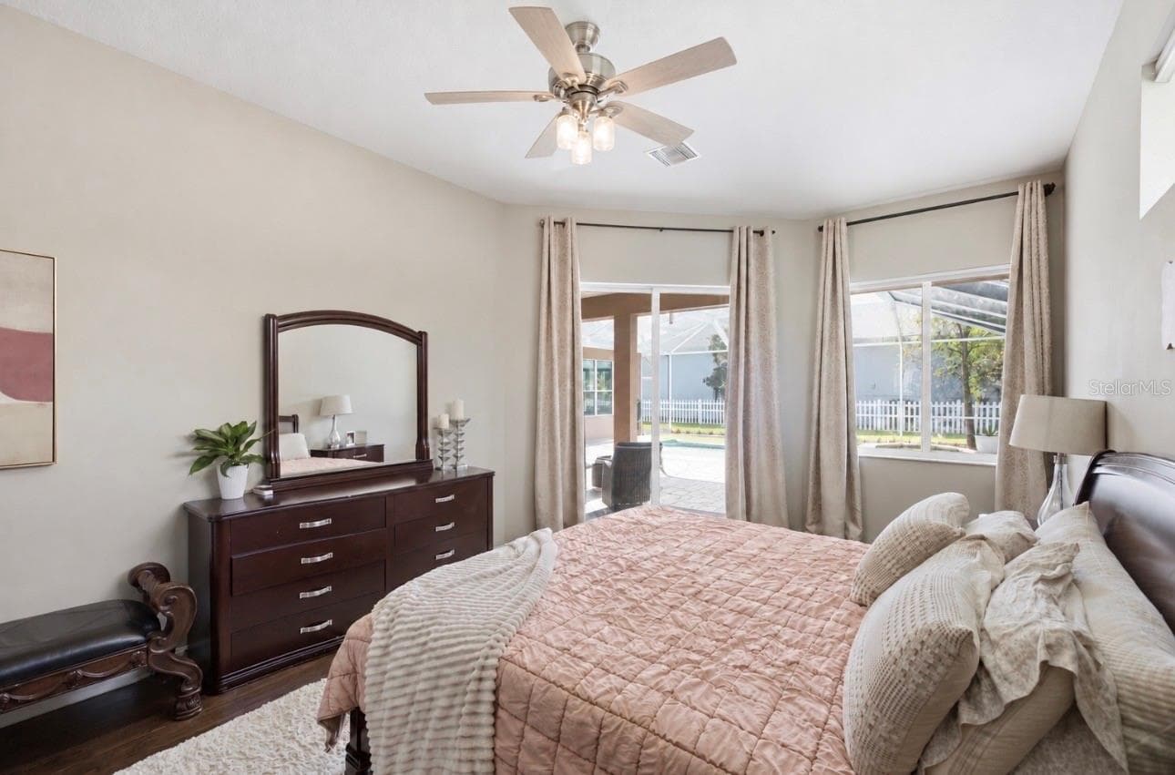 Primary Suite, with en suite bath and huge closet. - 3905 SORREL VINE DR, WESLEY CHAPEL