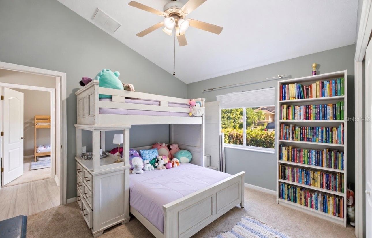 Bedroom #2- Custom closet system - 3905 SORREL VINE DR, WESLEY CHAPEL