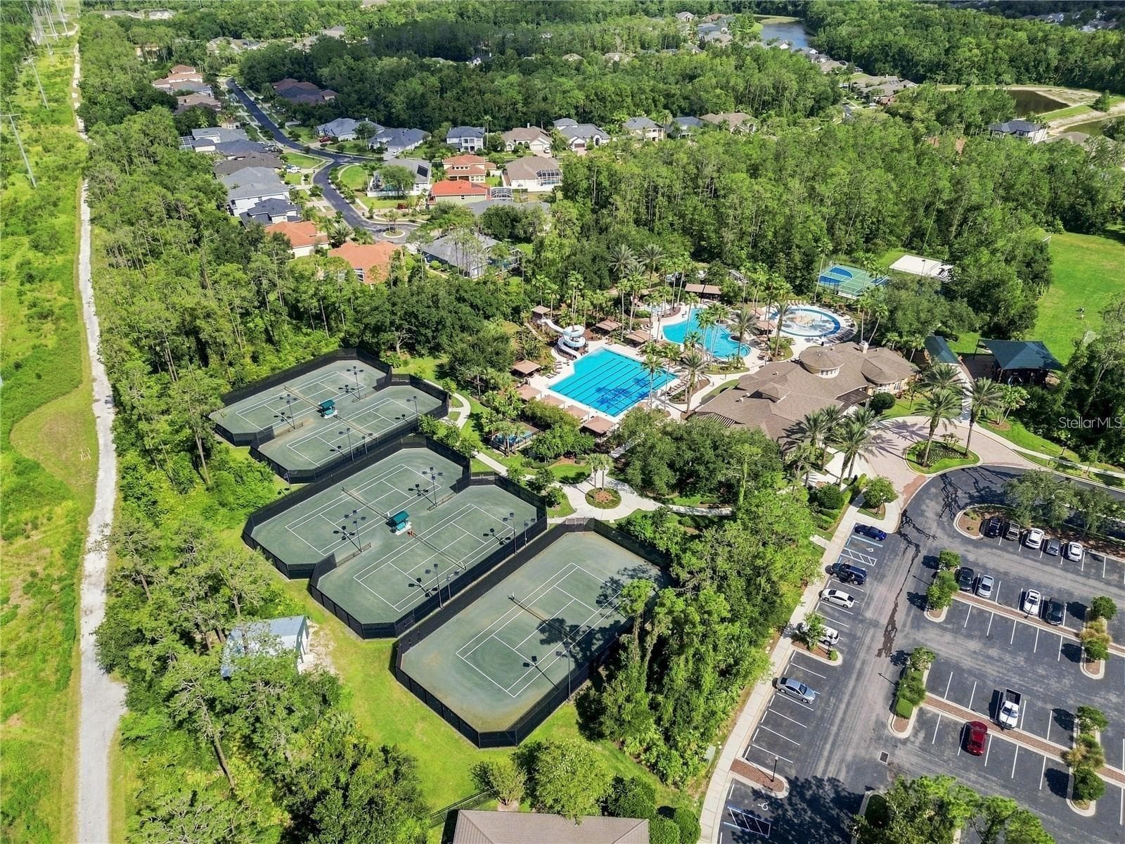 Seven Oaks is a premier master-planned community comprising nearly 30 pocket neighborhoods of single-family homes and townhomes, anchored by the signature 17-acre Sports Club with resort-class amenities. The CDD was established in January 2001, and homes were built from 2002 through 2018 by multiple national builders. With approximately 4,200 residents, it is one of Wesley Chapel's largest and most established communities. - 3905 SORREL VINE DR, WESLEY CHAPEL