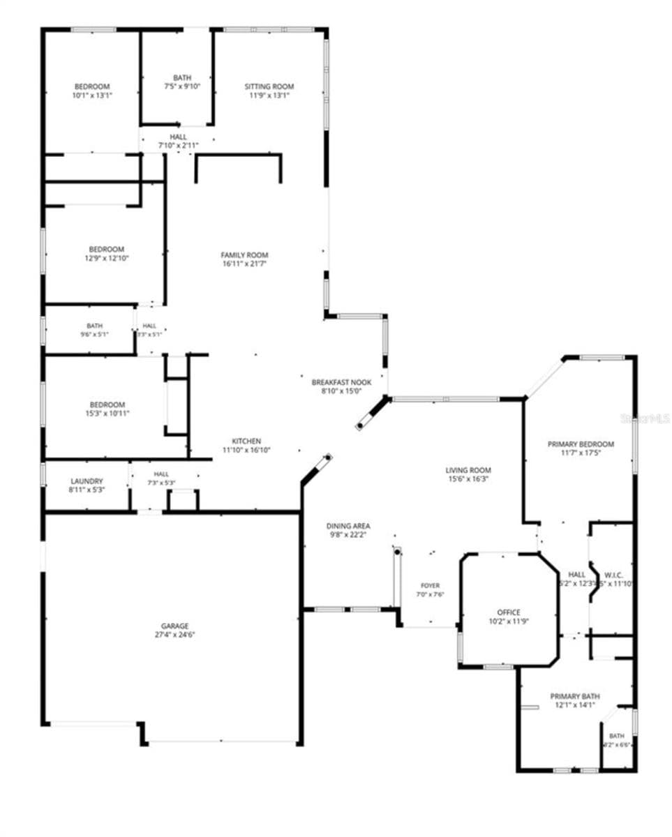 Full Home Floor Plan - 3905 SORREL VINE DR, WESLEY CHAPEL