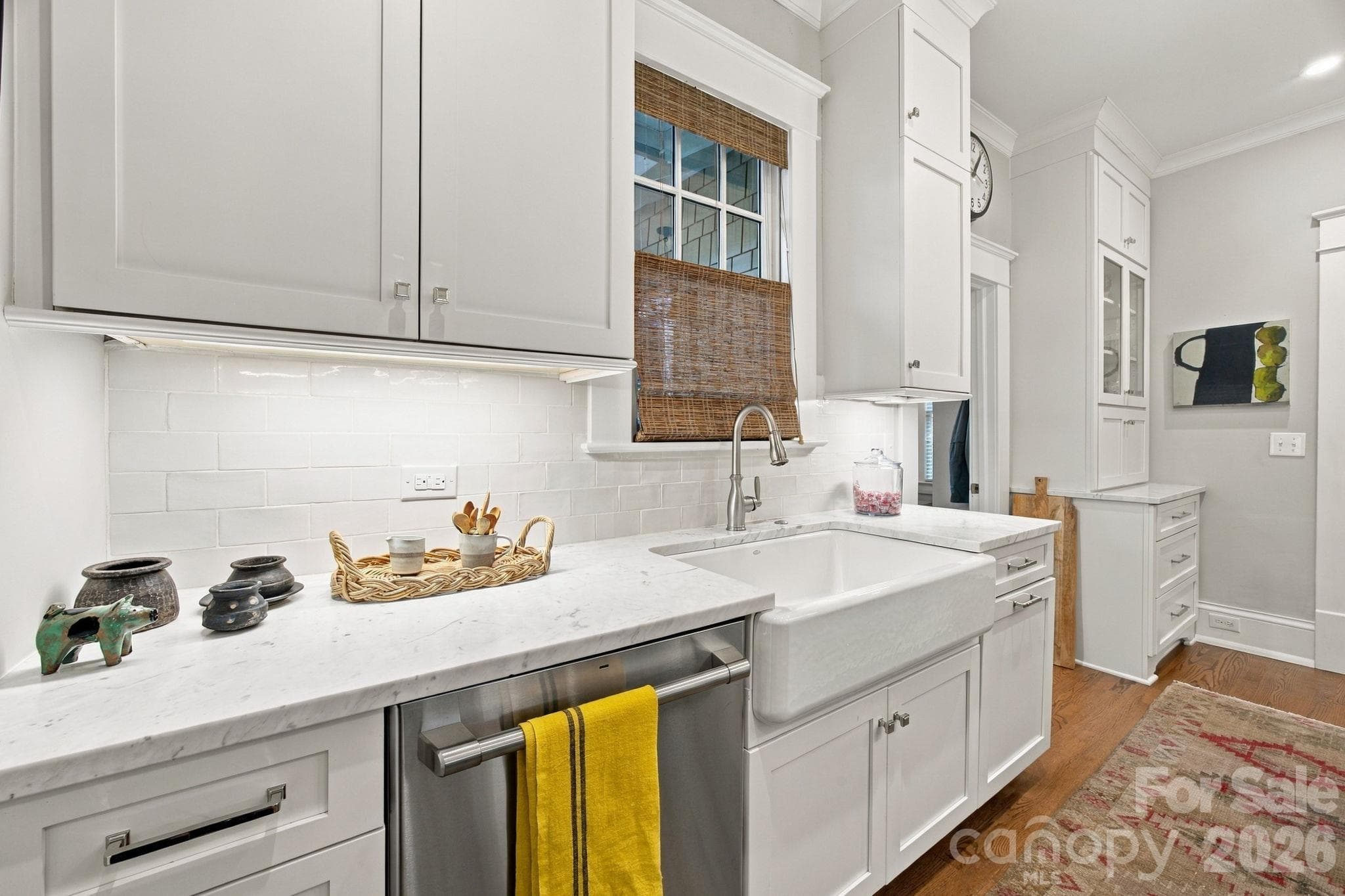 Updated kitchen with laundry room located off kitchen - 1912 Park Road, Charlotte