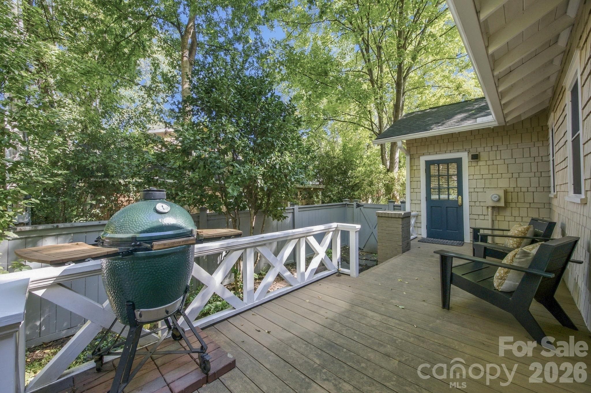 Side porch perfect for grilling - 1912 Park Road, Charlotte