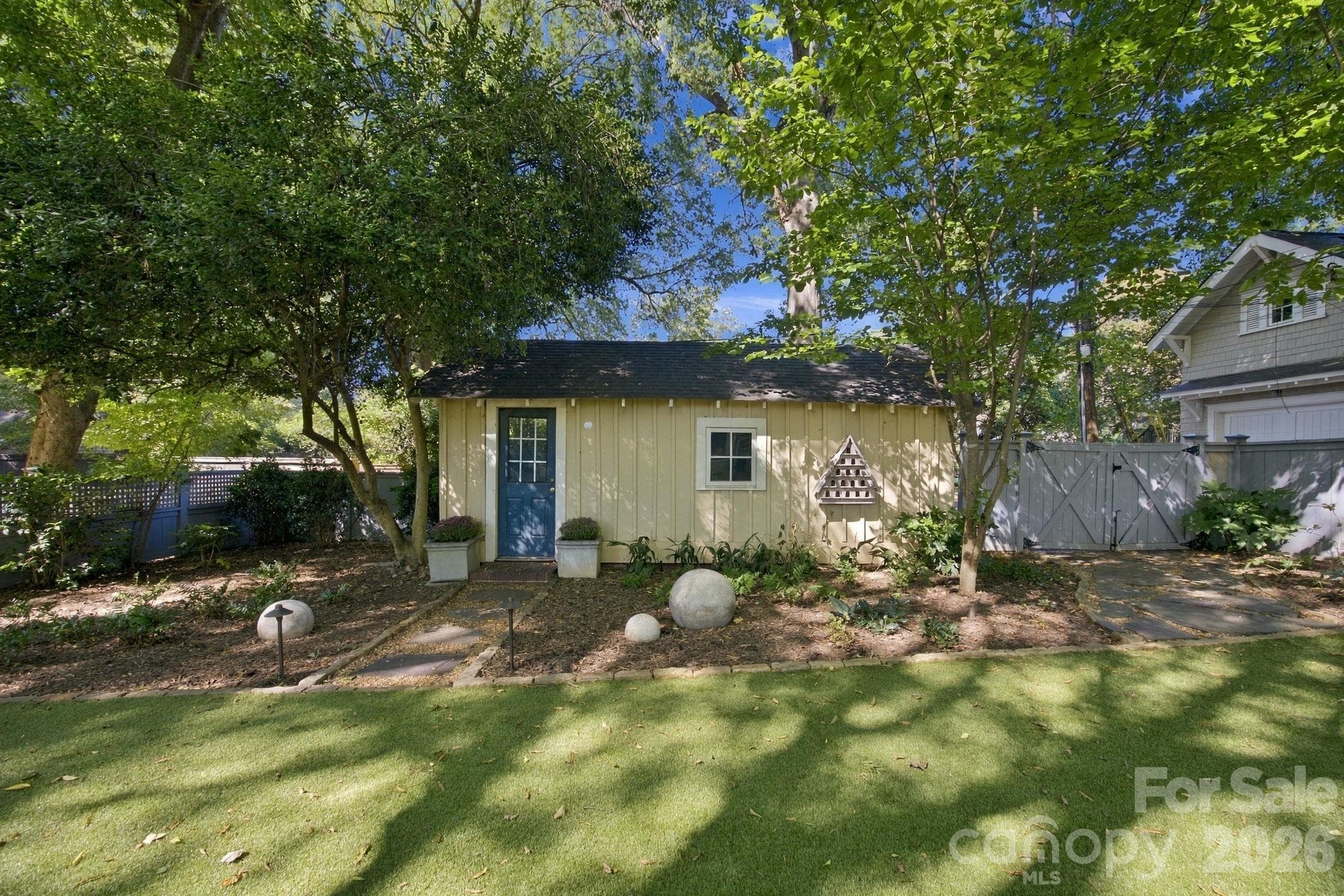 Charming shed with electricity at back of property with alley access - 1912 Park Road, Charlotte
