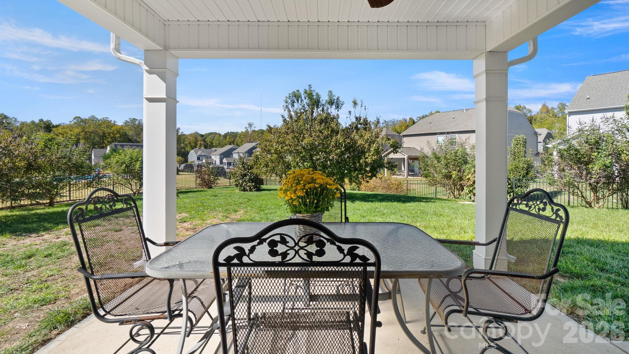Welcome to the lush, fully fenced backyard! - 1232 New River Drive, Concord