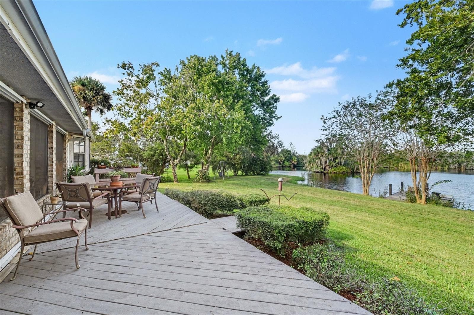 back deck - 7366 WINDOVER WAY, TITUSVILLE