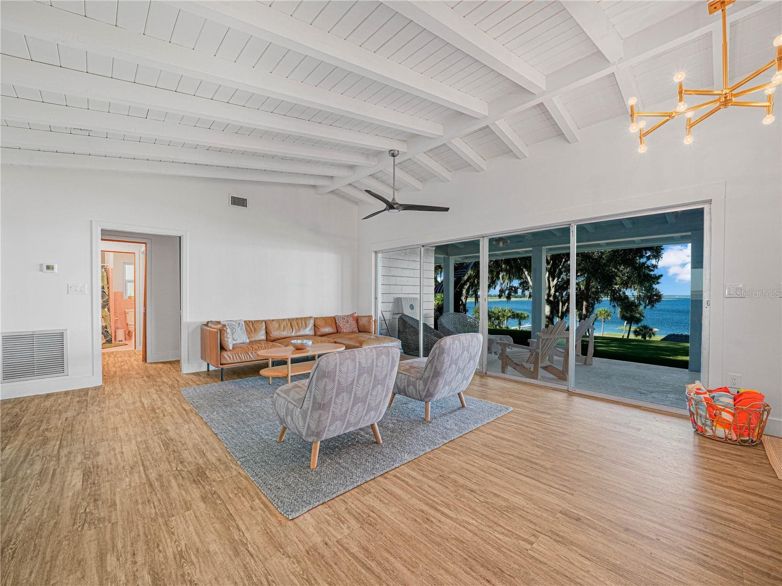 Living Room with Lake View - 1329 HOLLISTER RD, BABSON PARK