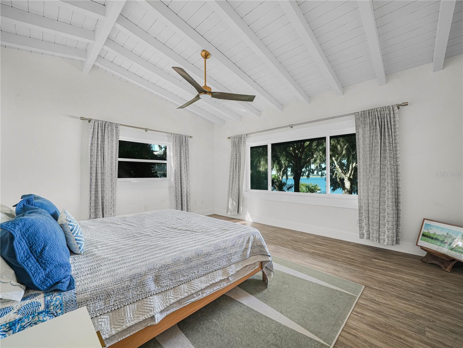 Primary Bedroom with Lake View - 1329 HOLLISTER RD, BABSON PARK