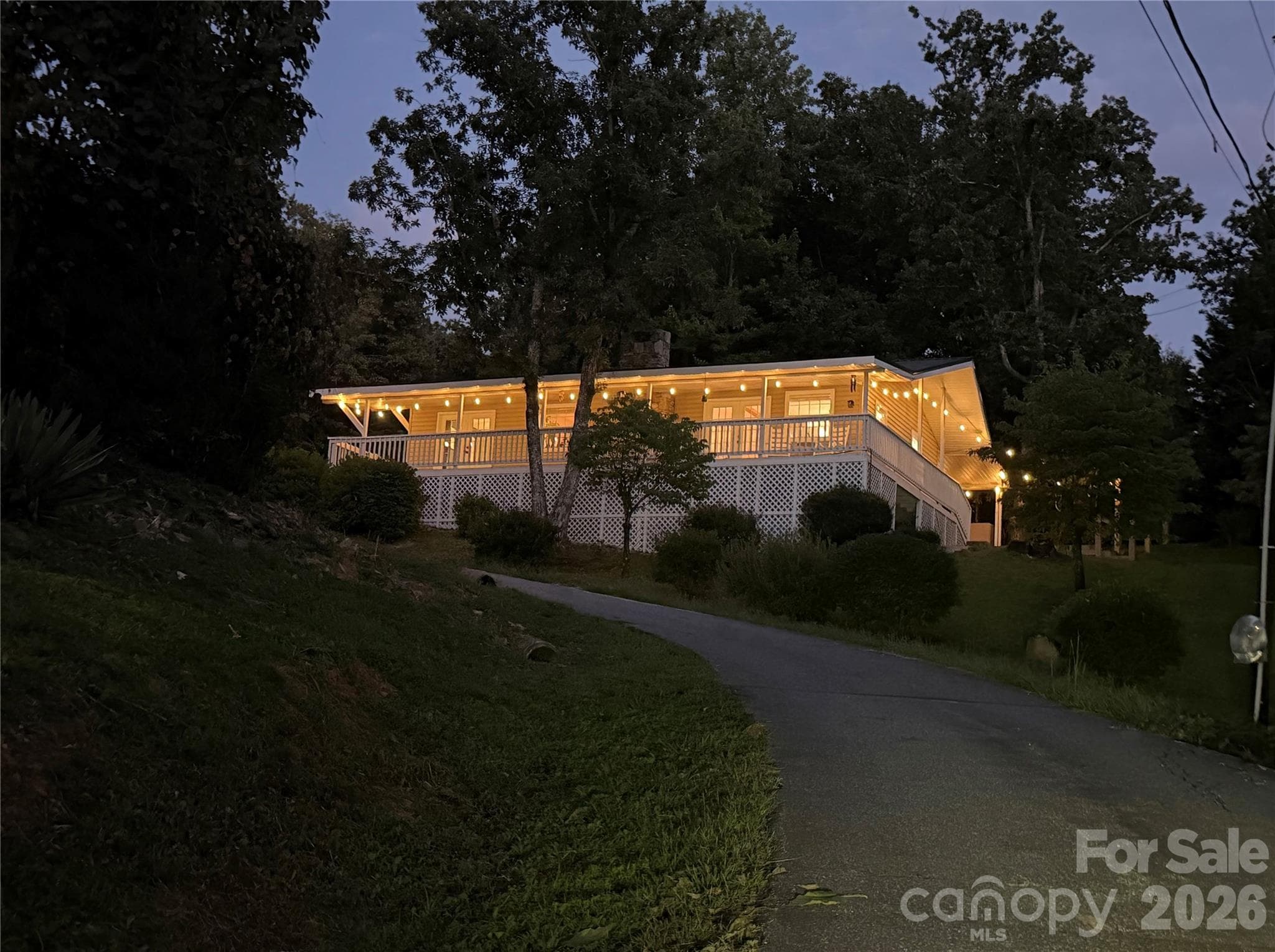 Easy paved road - 130 Sherwood Drive, Lake Lure