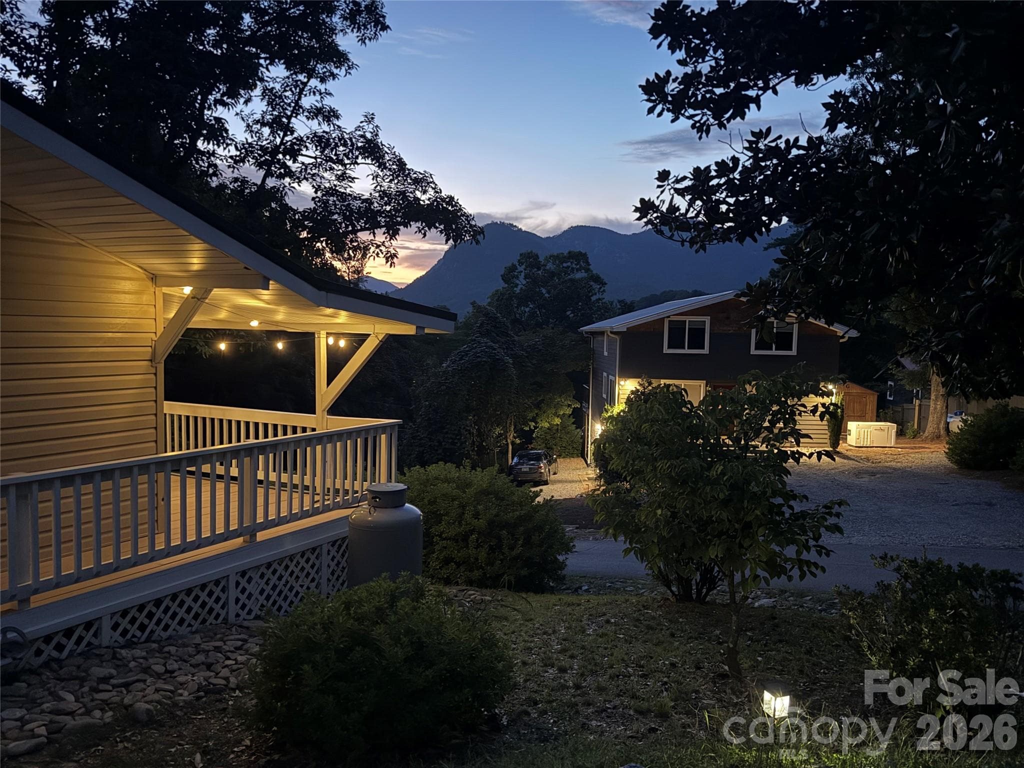 Wrap around porch - 130 Sherwood Drive, Lake Lure