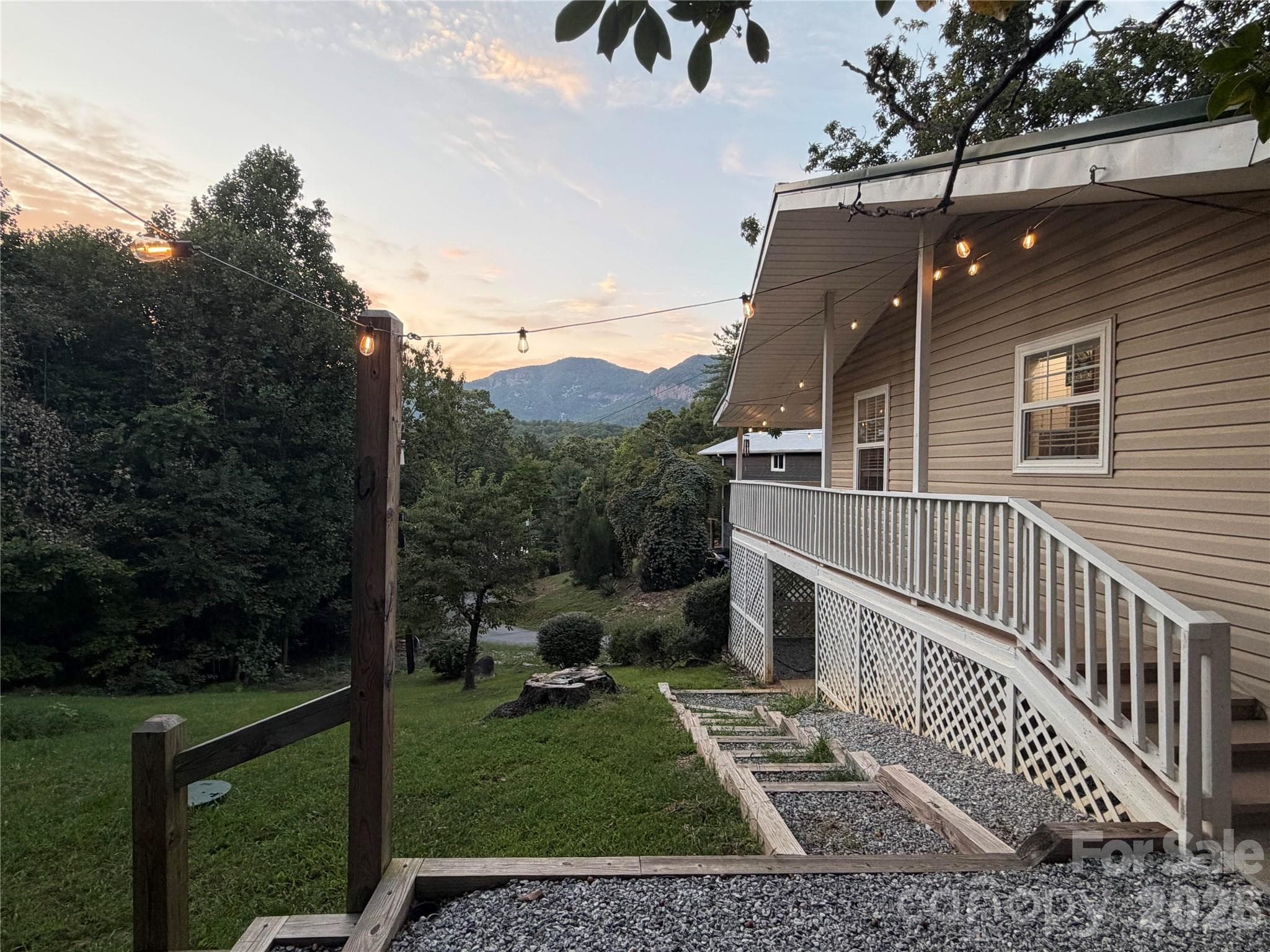 Nice yard - 130 Sherwood Drive, Lake Lure