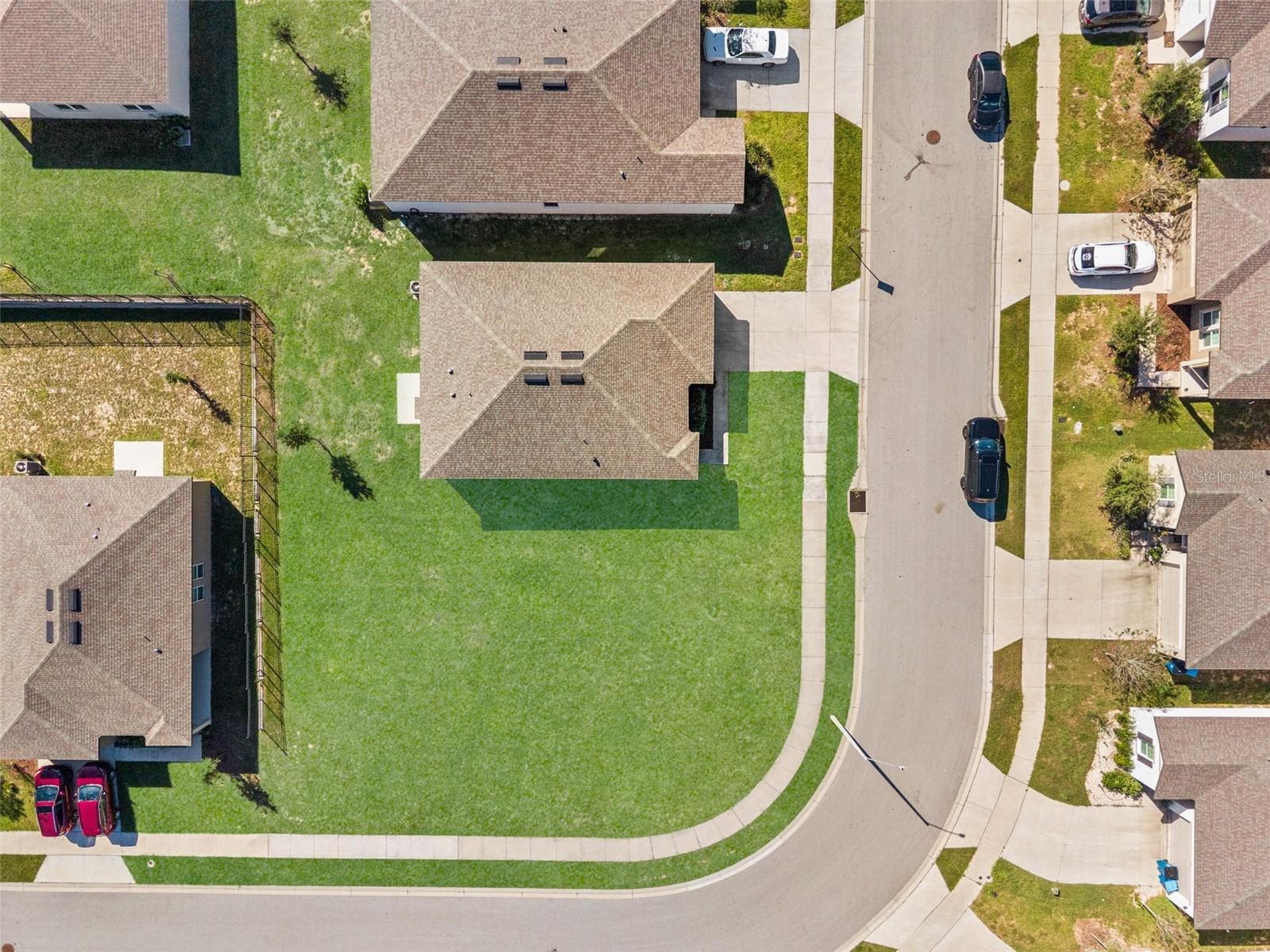 Home Aerial view 2nd angle - 417 HENNEPIN LOOP, LAKE WALES