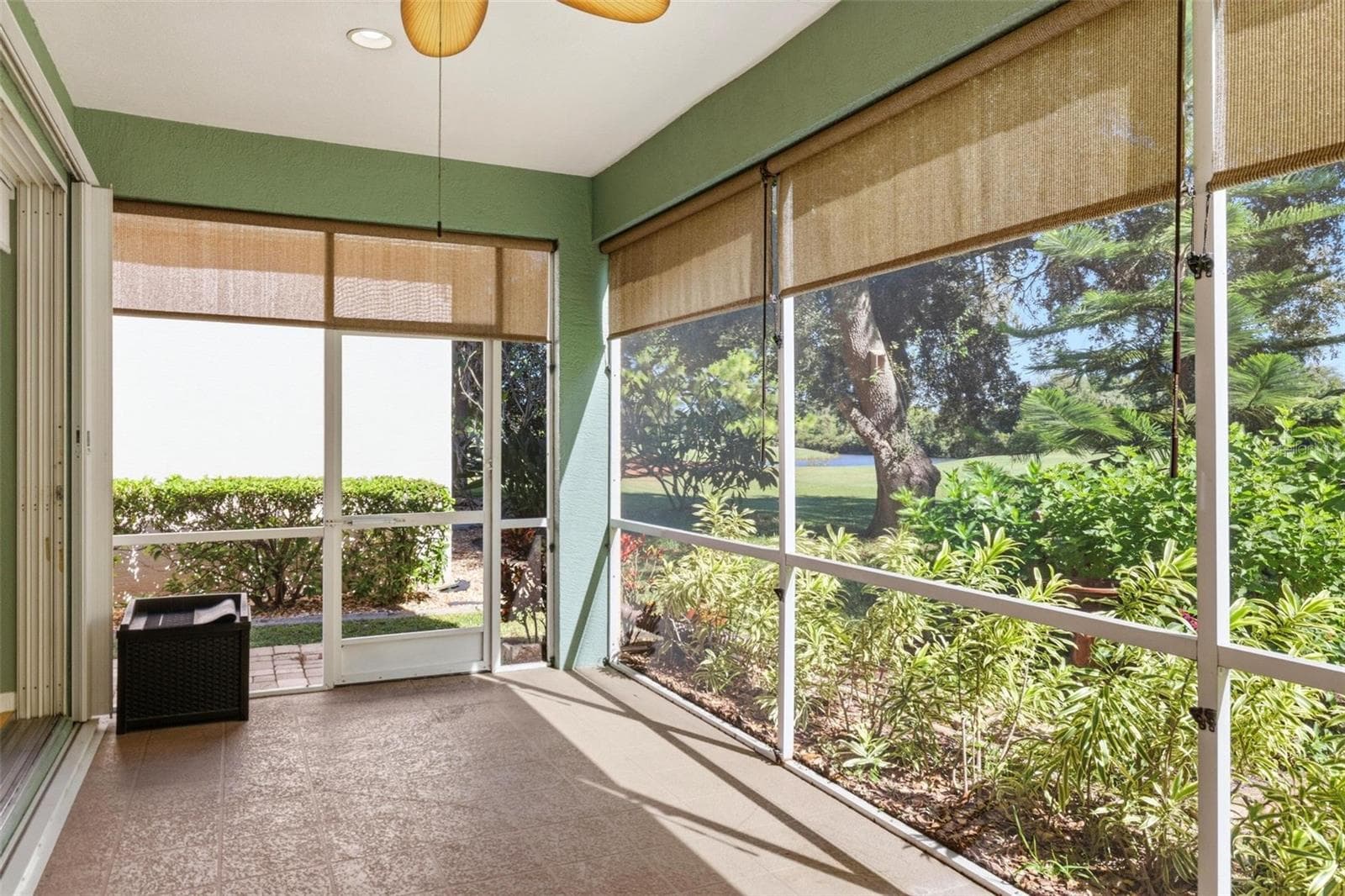 Sunshades on the lanai - 26341 SEMINOLE LAKES BLVD, PUNTA GORDA