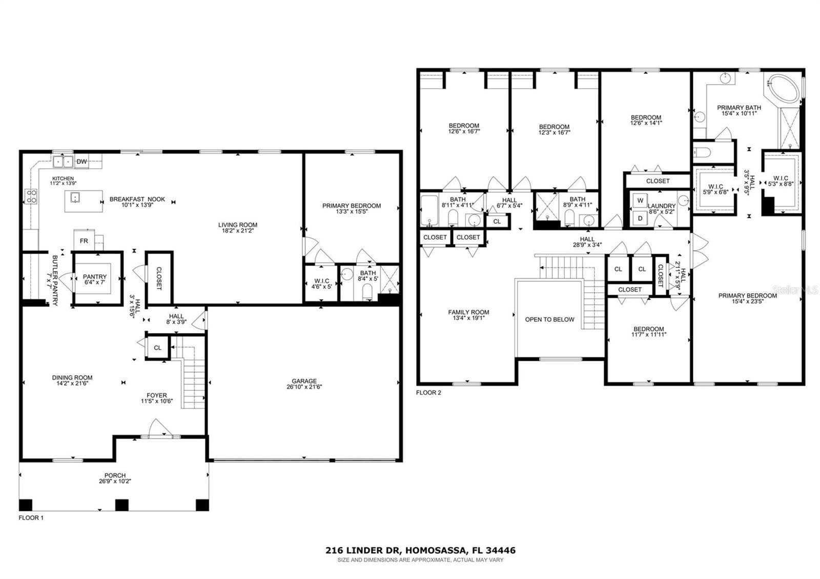 Single Family Residence at 216 LINDER DR, HOMOSASSA, photo 6 of 64