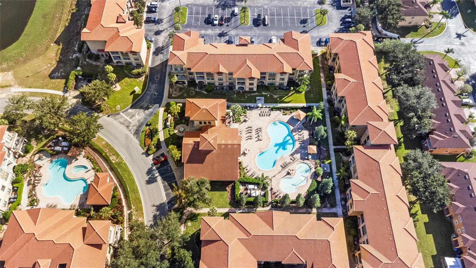 Aerial view of the Bella Piazza community - 912 CHARO PKWY #232, DAVENPORT