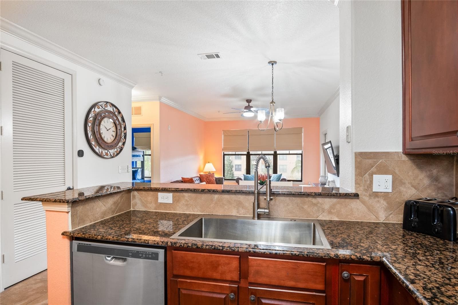 View from the back of the kitchen - 912 CHARO PKWY #232, DAVENPORT