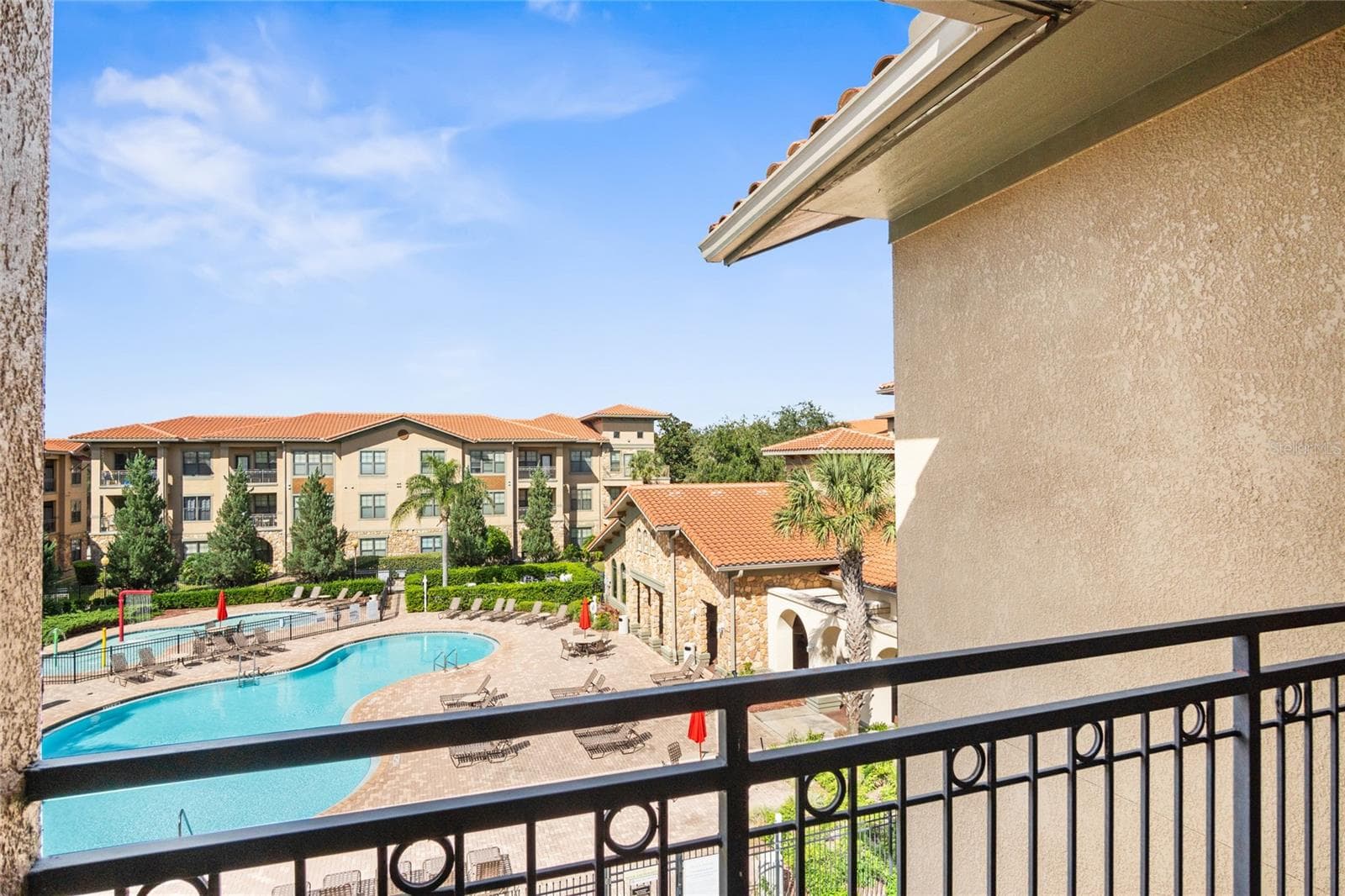 Balcony view from the primary room - 912 CHARO PKWY #232, DAVENPORT
