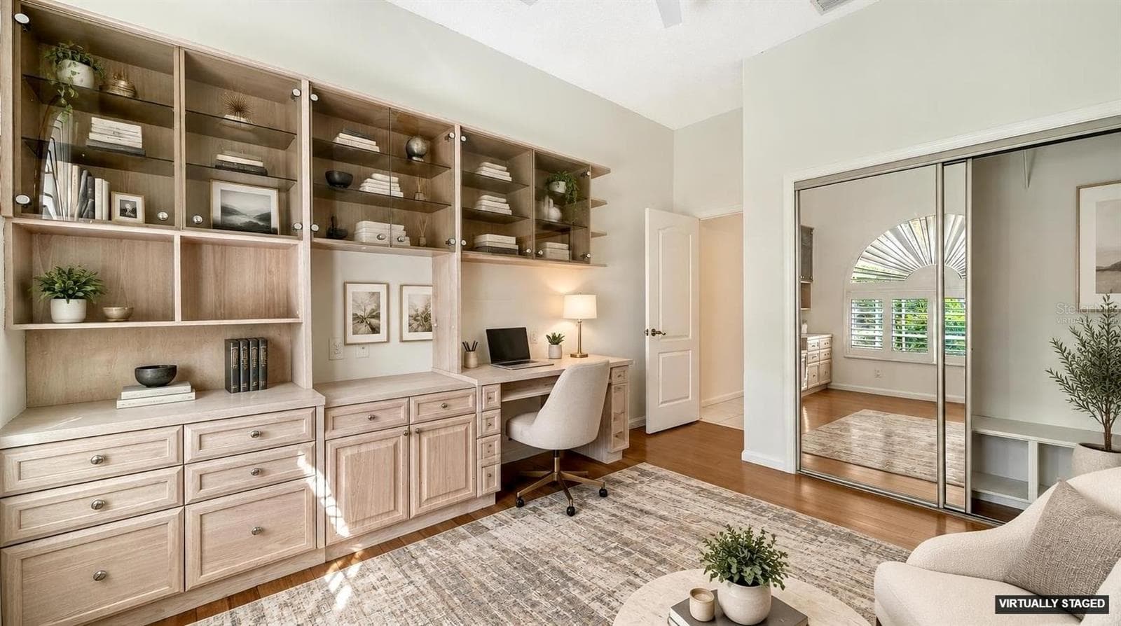 Virtually staged den/office - 9488 HAWKSMOOR LN, SARASOTA