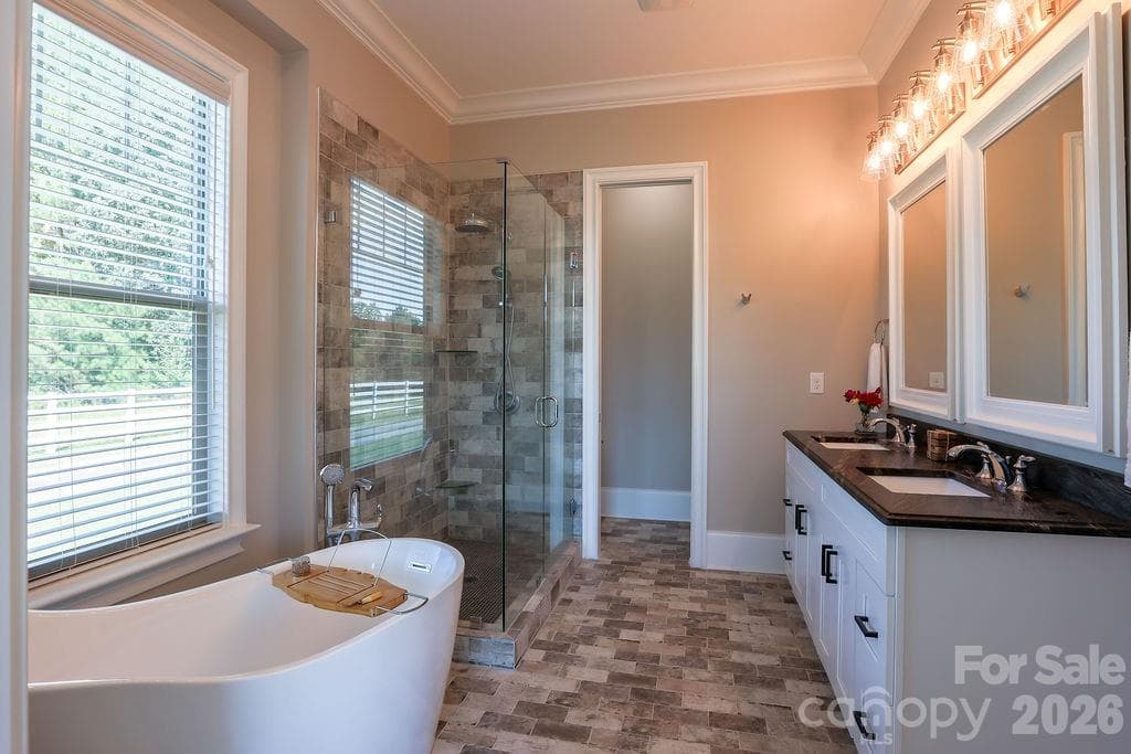 Primary Bath - 7996 Malibu Pointe Lane, Denver
