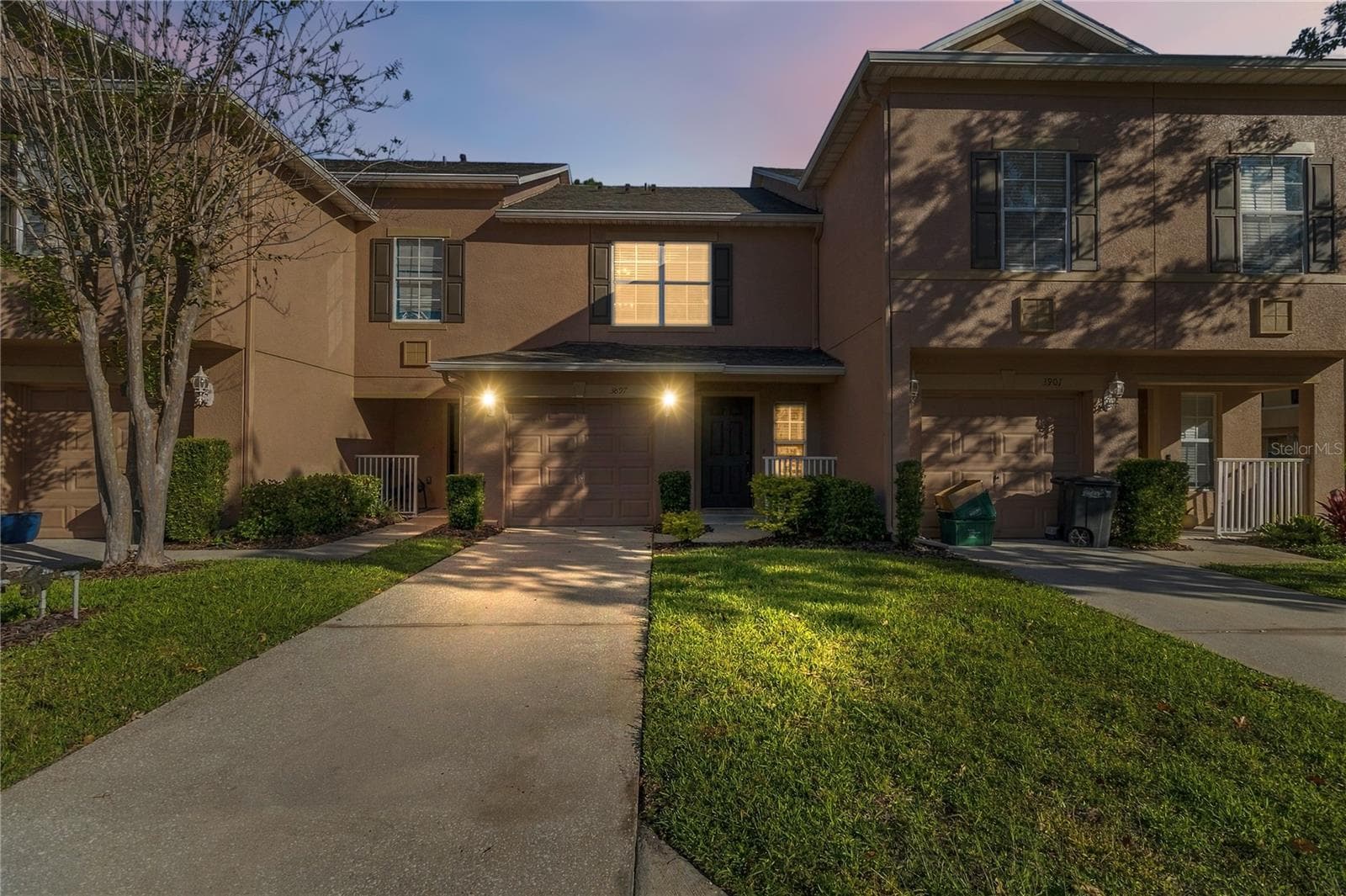 Exterior Frontage Twilight - 3897 SILVERBELL LOOP, OVIEDO