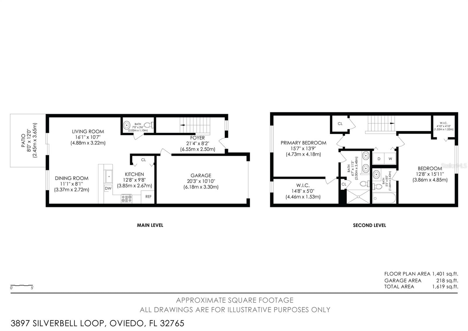 Floor Plan - 3897 SILVERBELL LOOP, OVIEDO