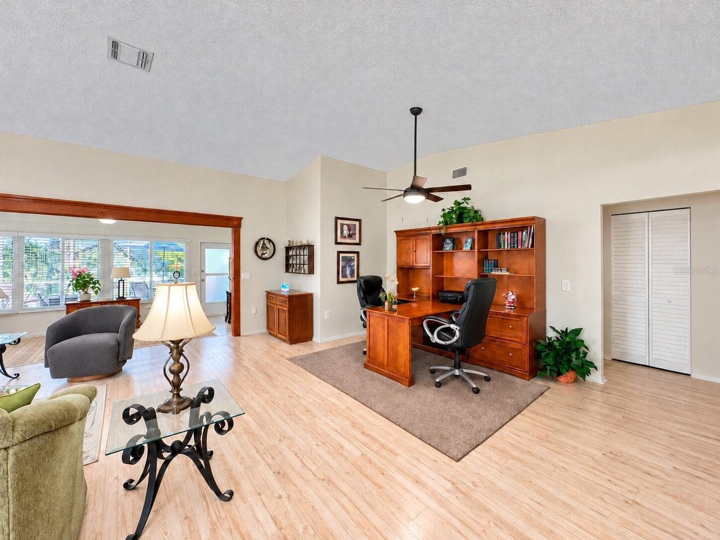 Dining area currently being used as home office. - 5808 GARDEN LAKES FERN, BRADENTON