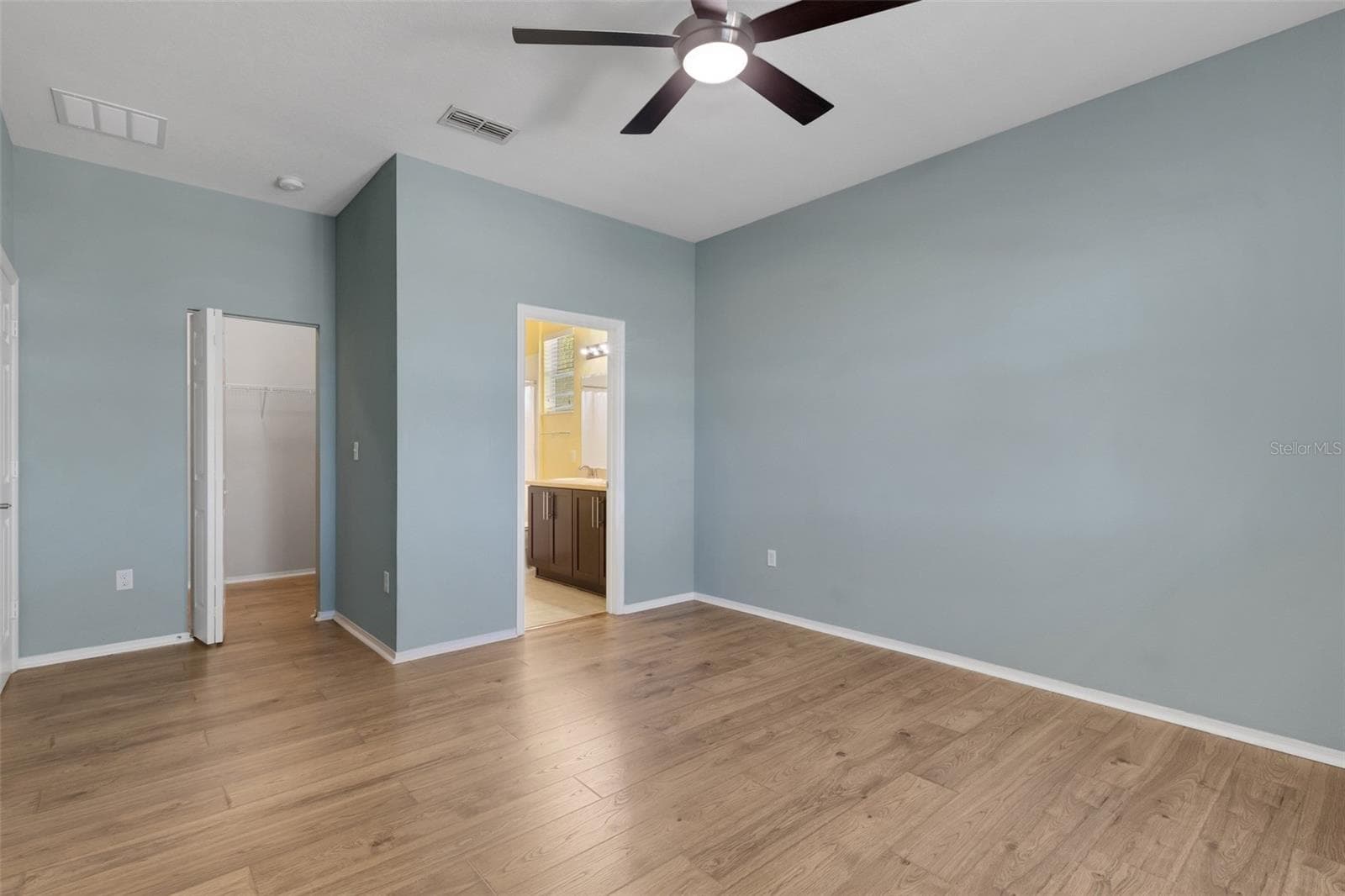 Primary Suite with Ensuite Bathroom & Walk-In Closet - 11126 GOLDENROD FERN DR, RIVERVIEW
