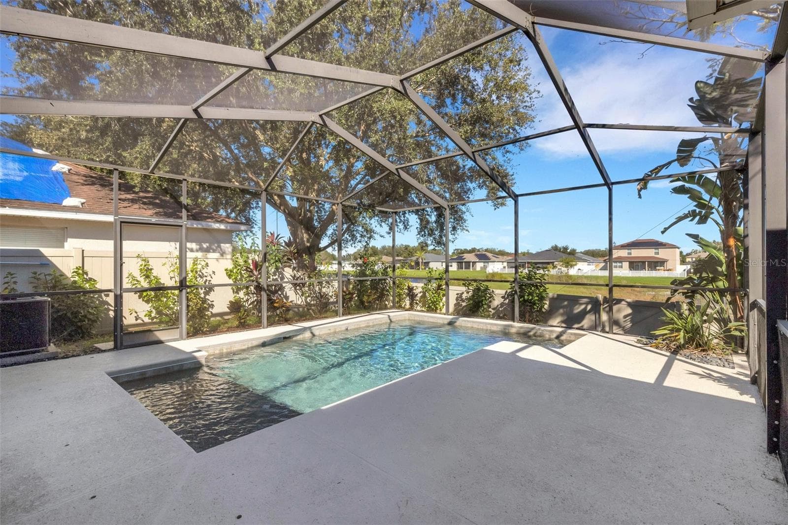 Pool & Pool Cage - 11126 GOLDENROD FERN DR, RIVERVIEW