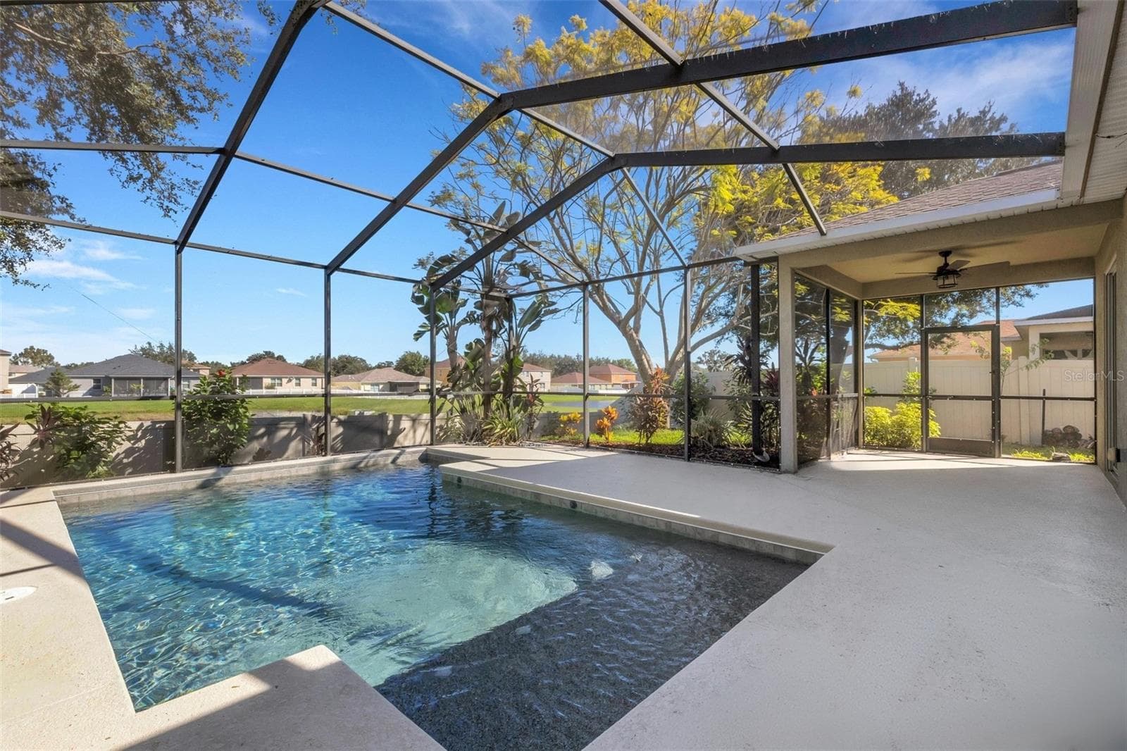 Pool & Pool Cage - 11126 GOLDENROD FERN DR, RIVERVIEW