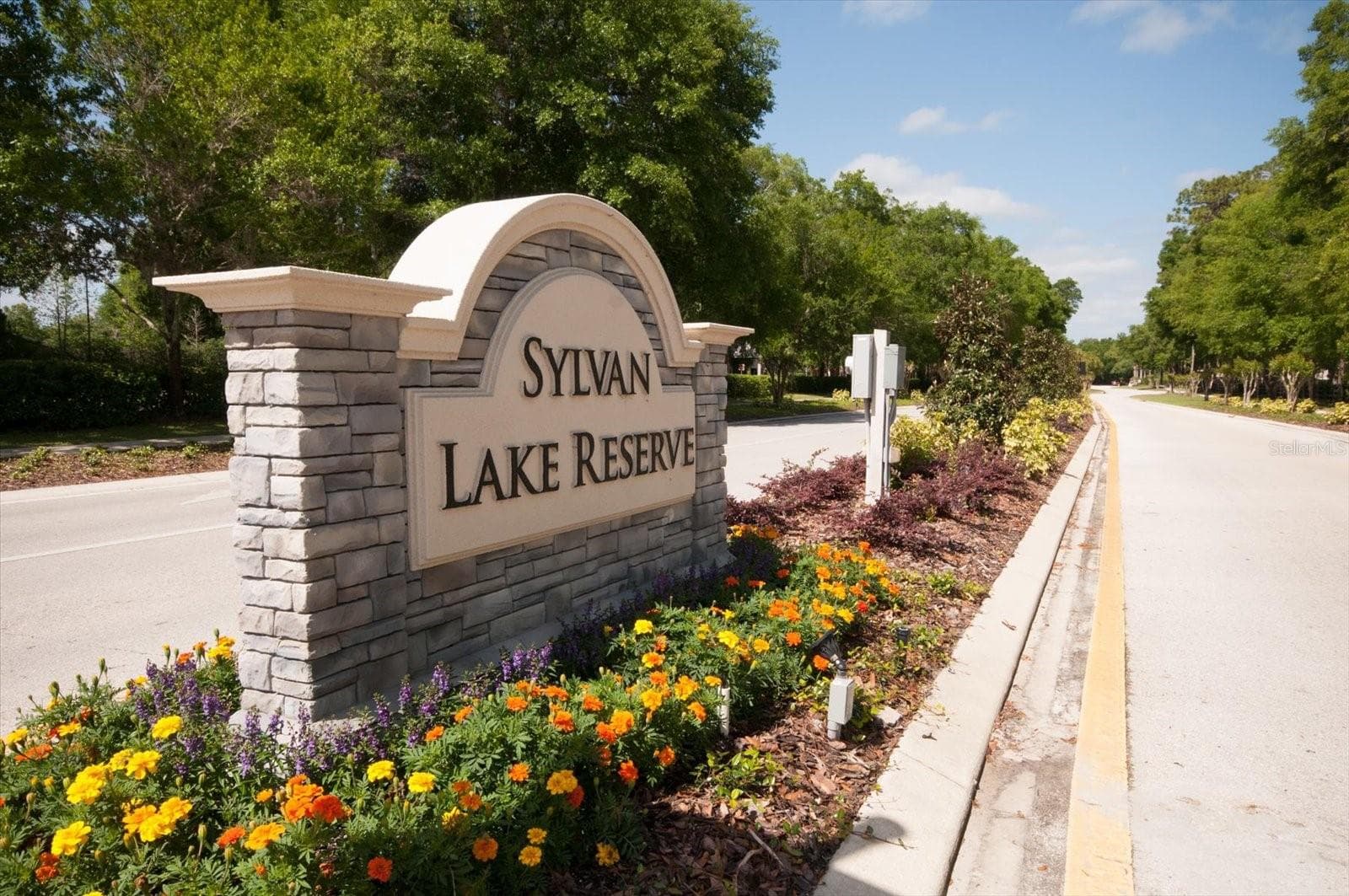 Sylvan Lake Reserve entrance from Orange Blvd. - 6887 HIDDEN GLADE PL, SANFORD