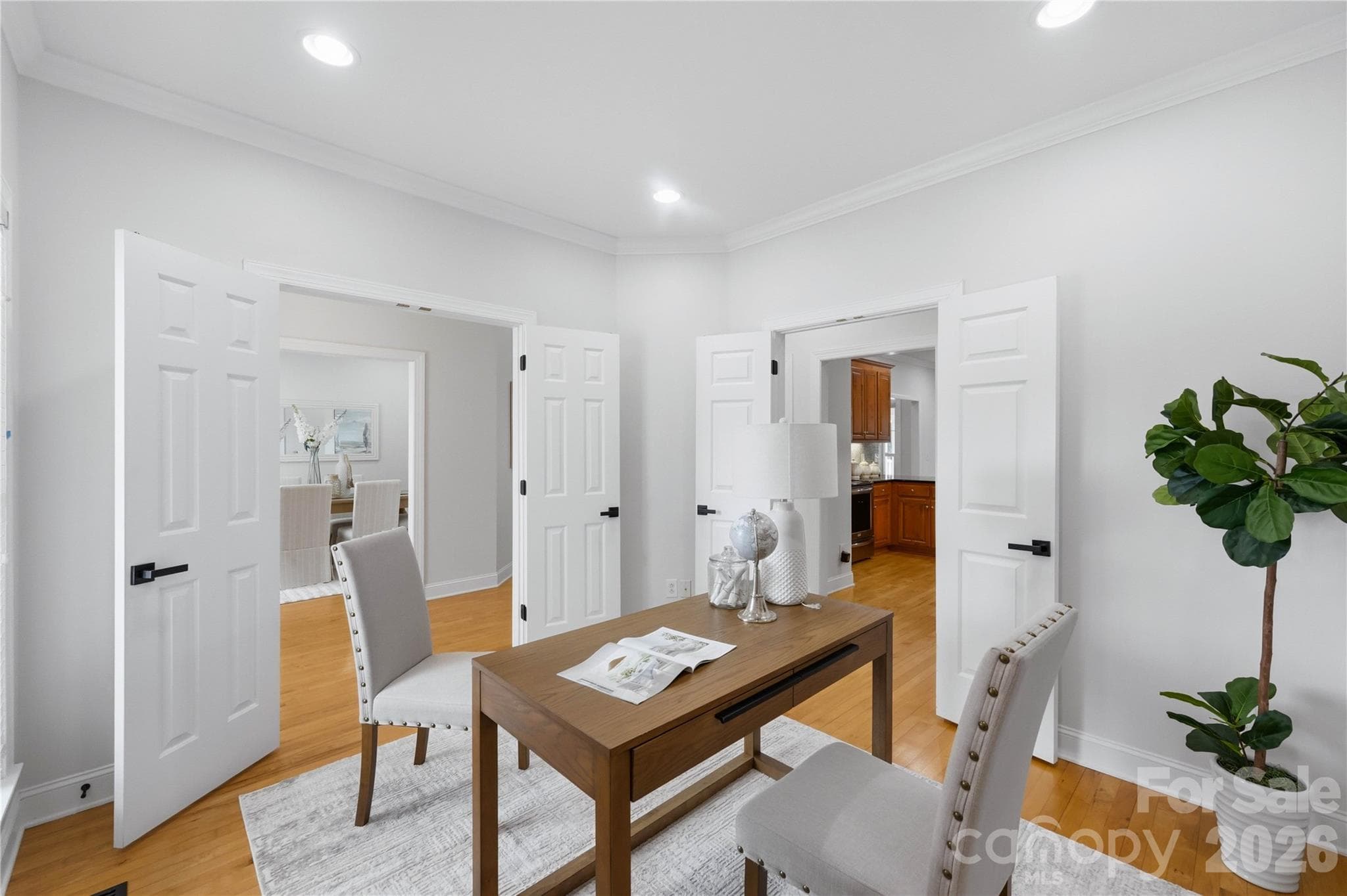 Home Office off foyer - 803 Amanda Way, Albemarle