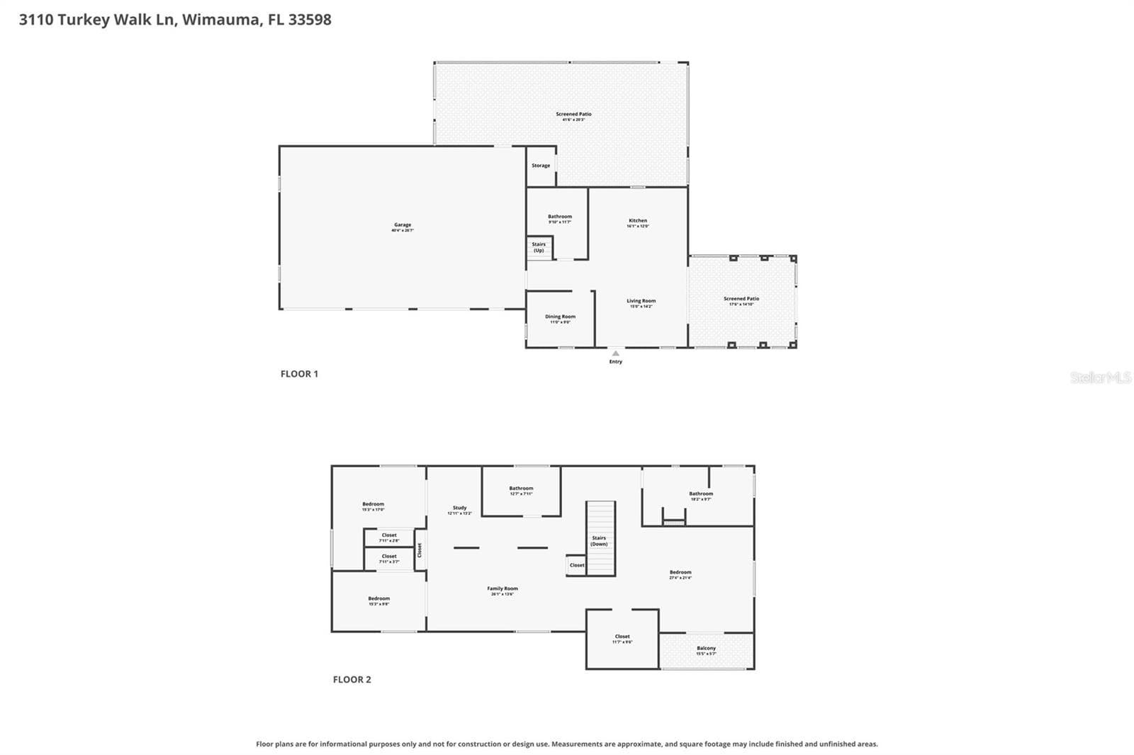 Single Family Residence at 3110 TURKEY WALK LN, WIMAUMA, photo 29 of 31