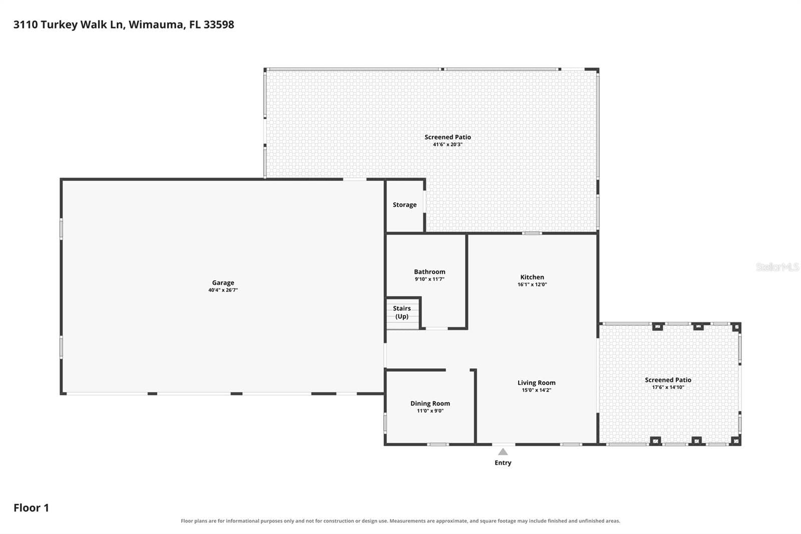 Single Family Residence at 3110 TURKEY WALK LN, WIMAUMA, photo 30 of 31