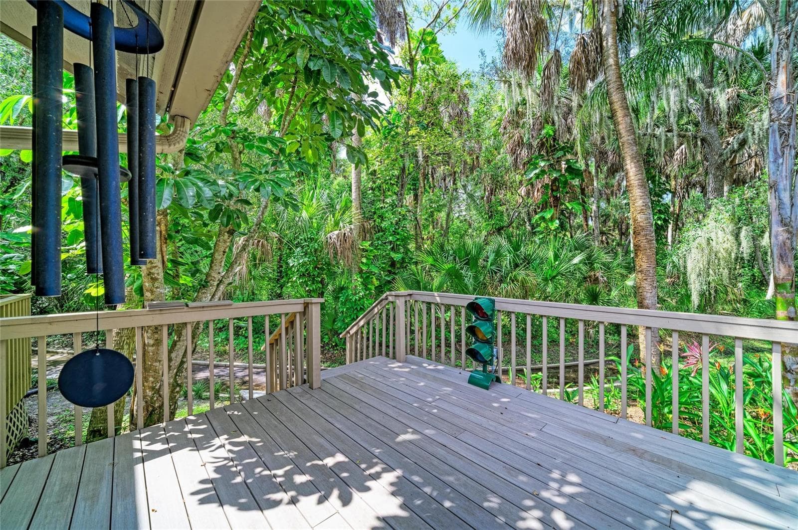 Open air deck over looking all woods, no condo or anything in sight. - 2403 ARBORETUM CIR #29, SARASOTA