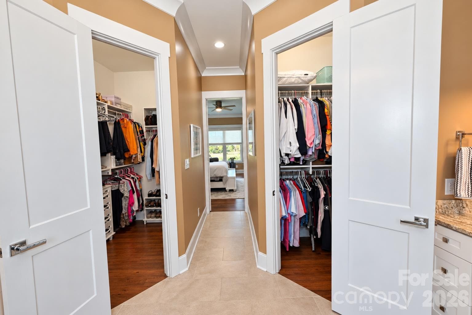 Dedicated walk-in closets in primary Bedroom/Bath - 3668 Rock Bridge Drive NE, Conover