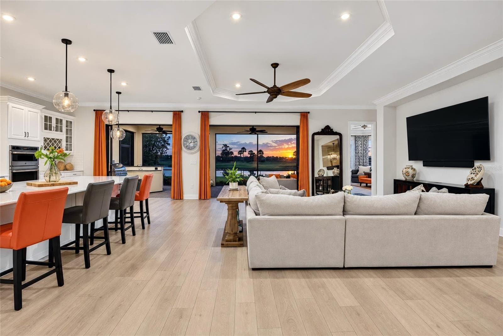Great Room at Sunset - 15410 DERNA TER, BRADENTON