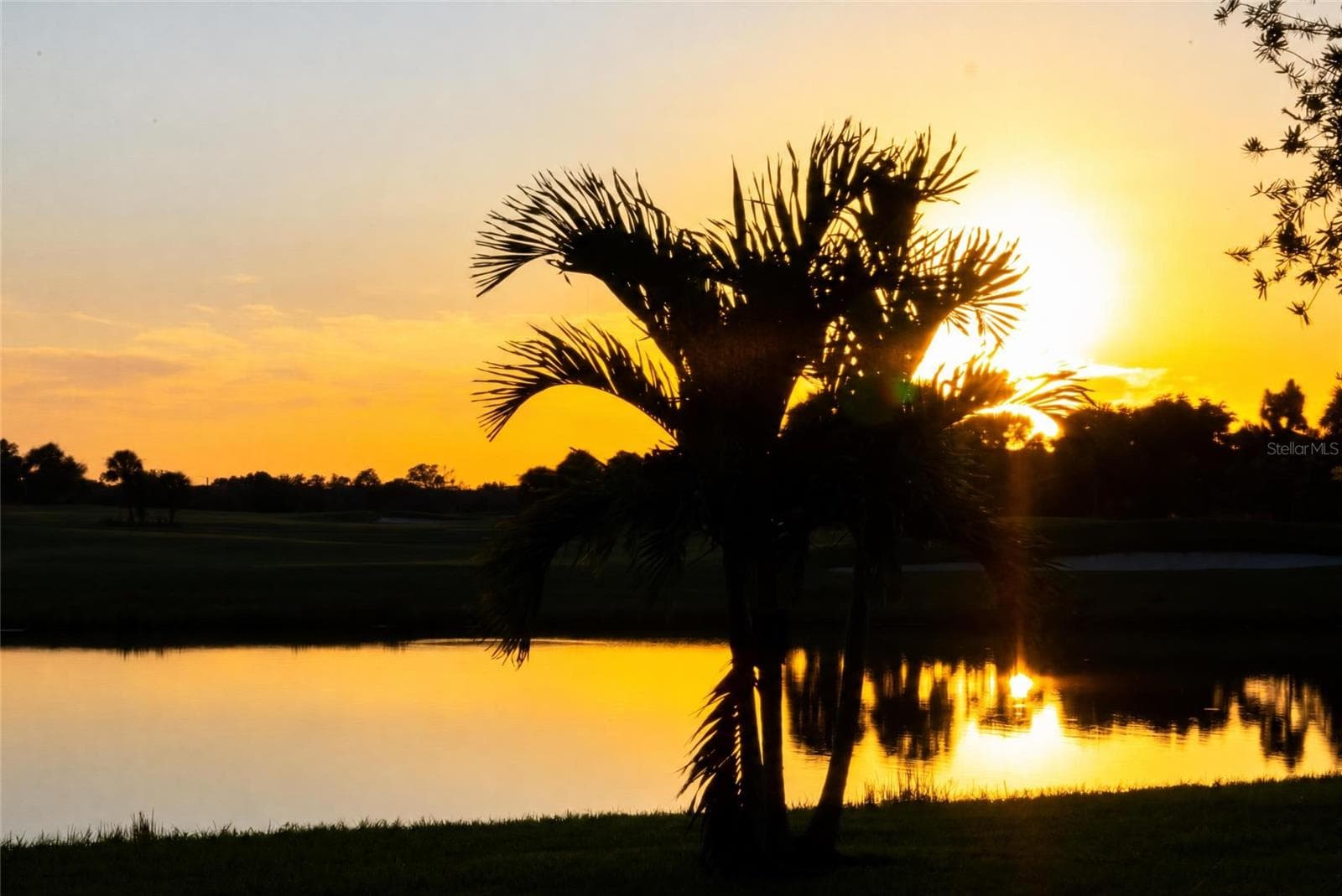 Amazing View from Lanai at Sunset - 15410 DERNA TER, BRADENTON