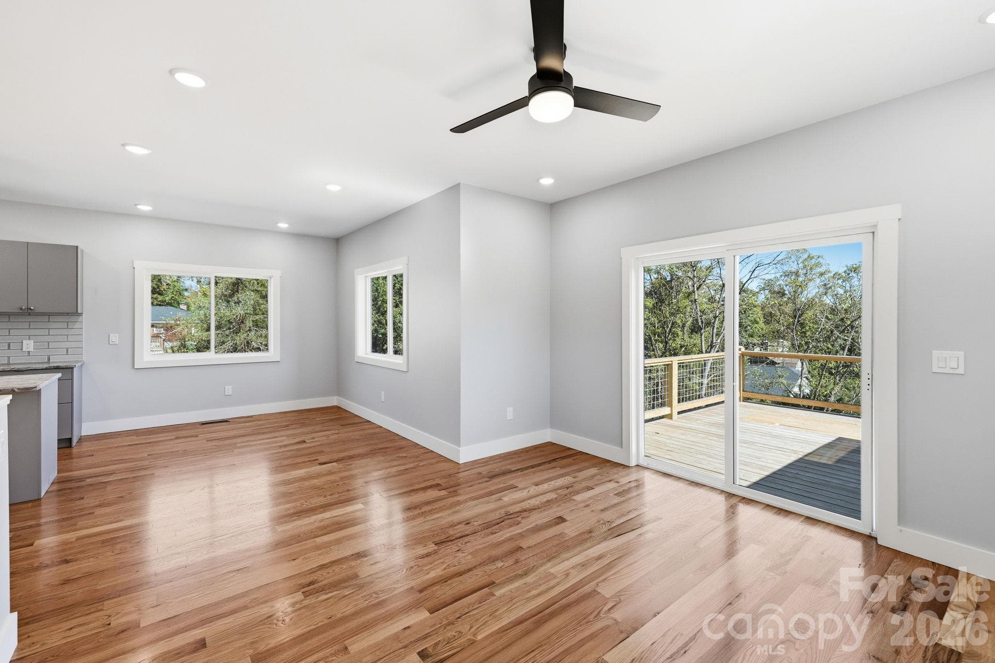 Perfect flow from the kitchen to dining, living, and the outdoors - 20 Laurel Loop, Asheville