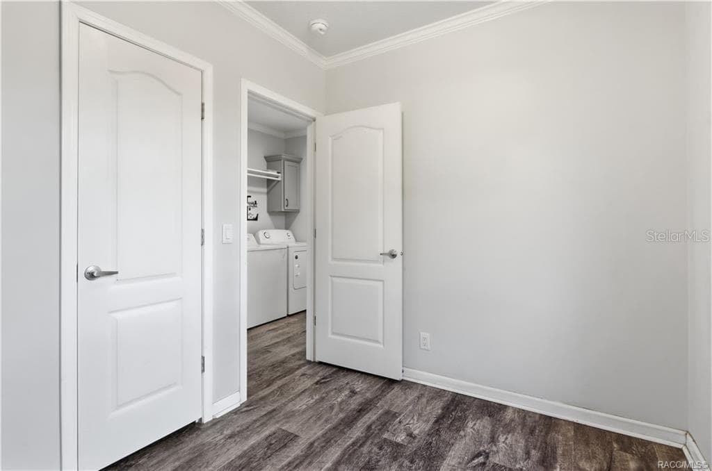 FLEXIBILITY FOR YOUR LIFESTYLE! Another view of this room highlights the attractive flooring, natural light & convenient access to the indoor laundry area. - 7528 N CHABAUD TER, CRYSTAL RIVER