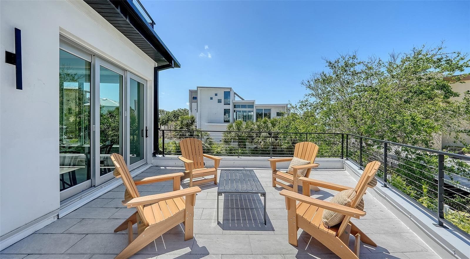 Private primary suite deck - 8800 MIDNIGHT PASS RD, SARASOTA