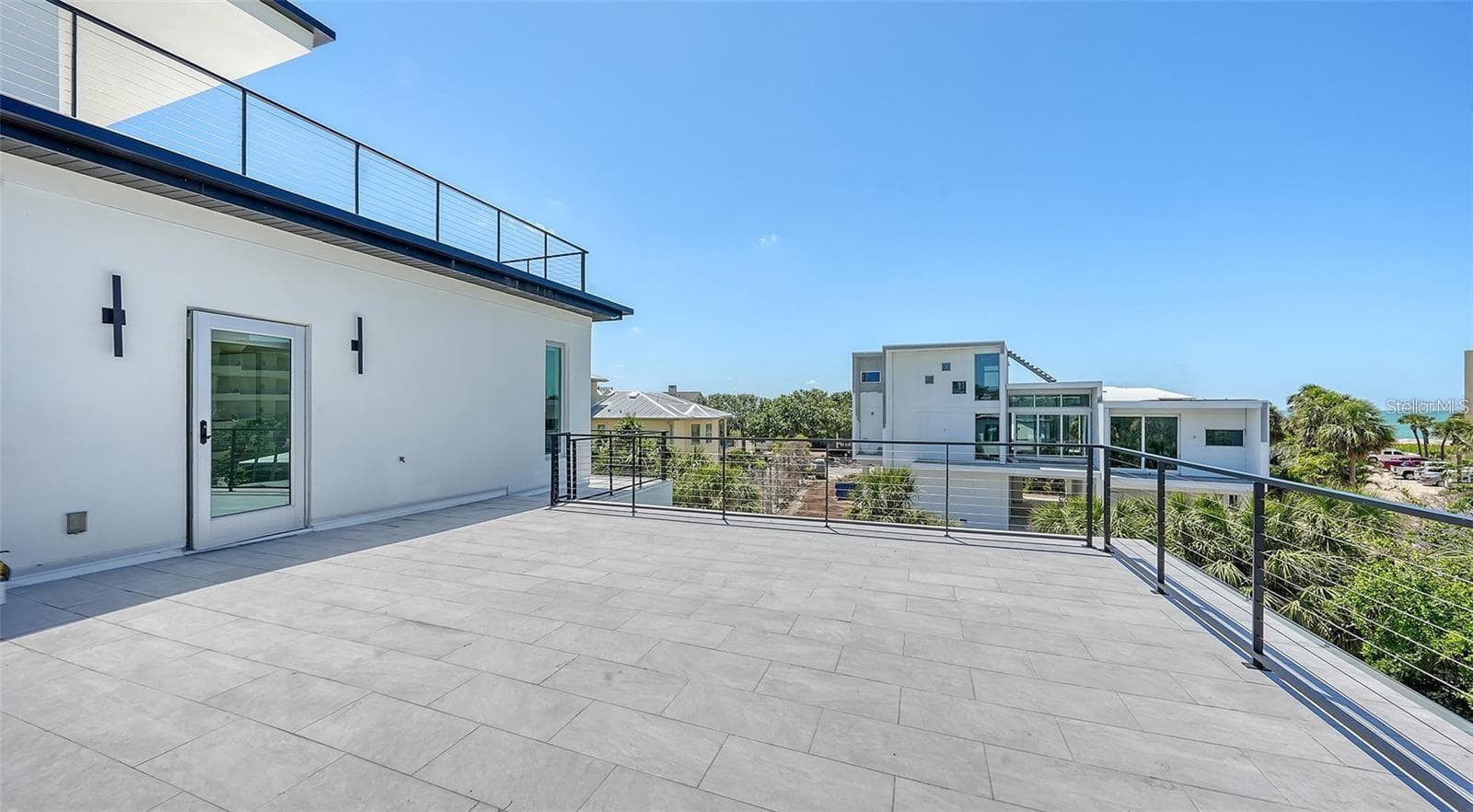 Balcony with ocean view - 8800 MIDNIGHT PASS RD, SARASOTA