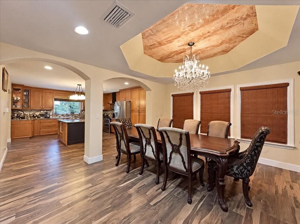 Dinning Room & Kitchen - 3900 REAVES RD, KISSIMMEE