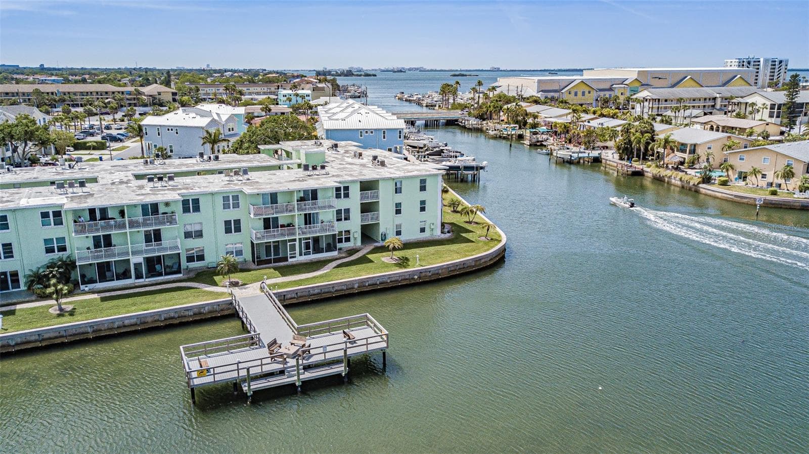 Canal view to causeway - 464 PAULA DR N #116, DUNEDIN